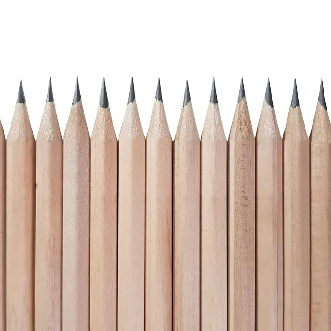 Premium Wooden School Pencil - Smooth & Durable