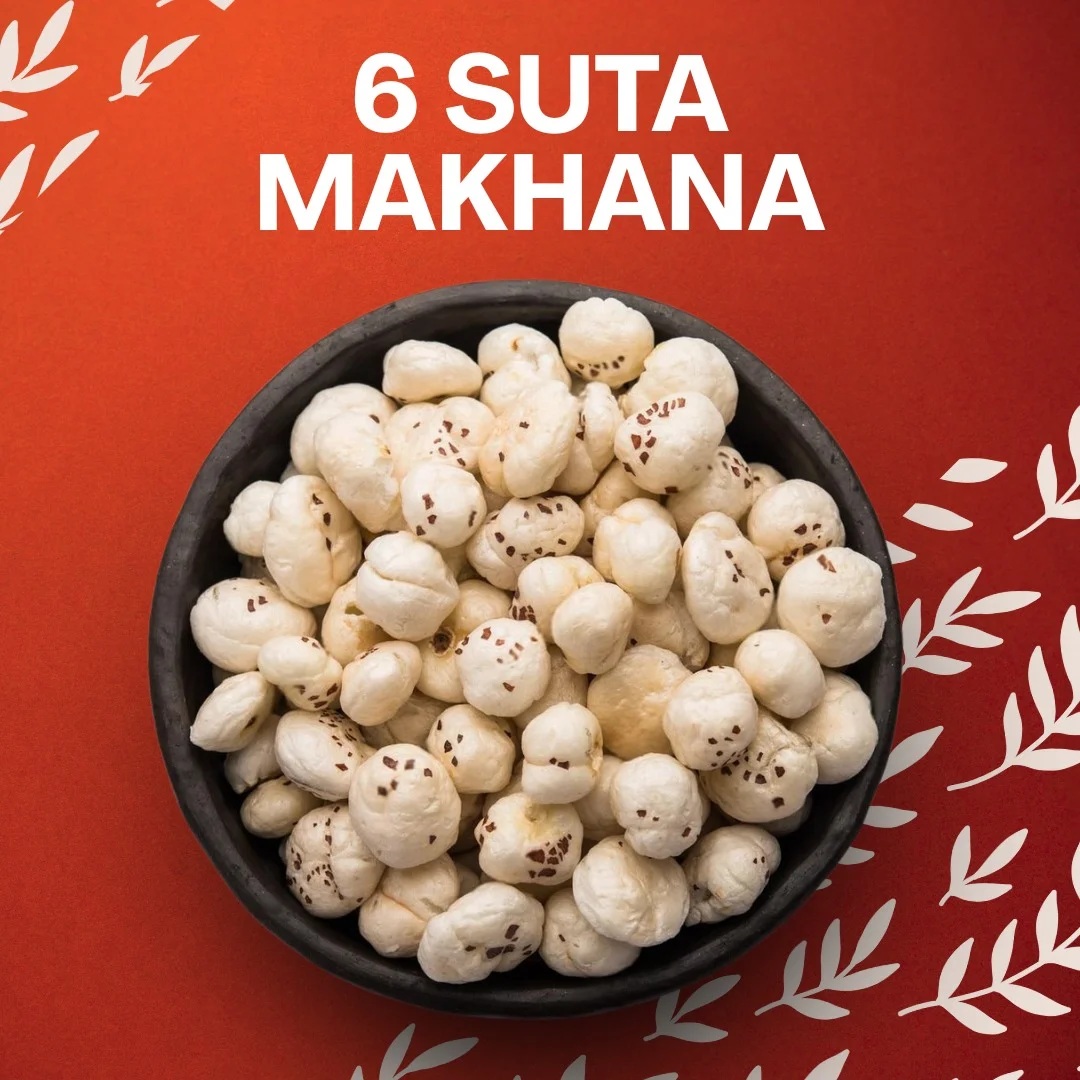 Premium Makhana 6 Suta from Verified Wholesale Supplier