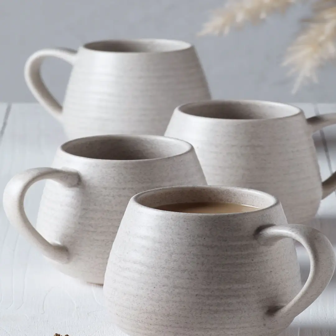 Wholesale Set of 4 Stone Kya Mugs Wholesaler in UAE