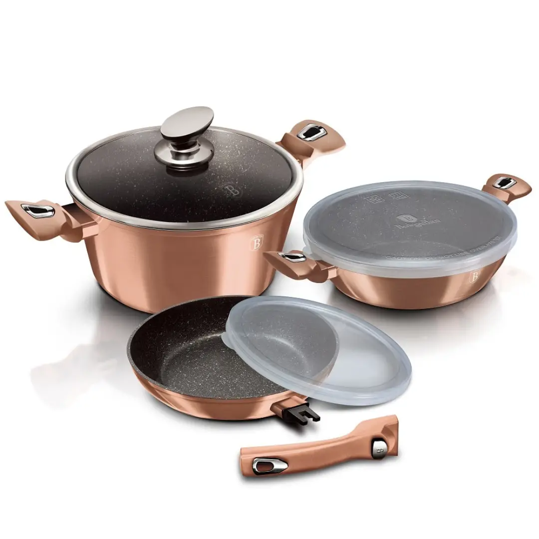Berlinger Haus BH7051 Cookware Set – Detachable Handle | UK Supply