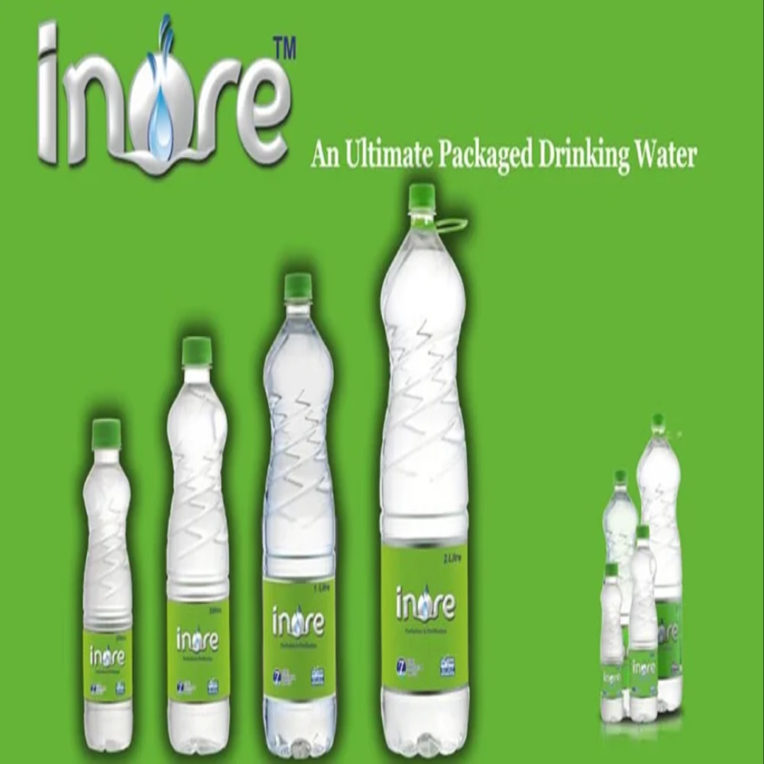 Transparent Plastic INORE Mineral Water, Packaging Type: Bottles