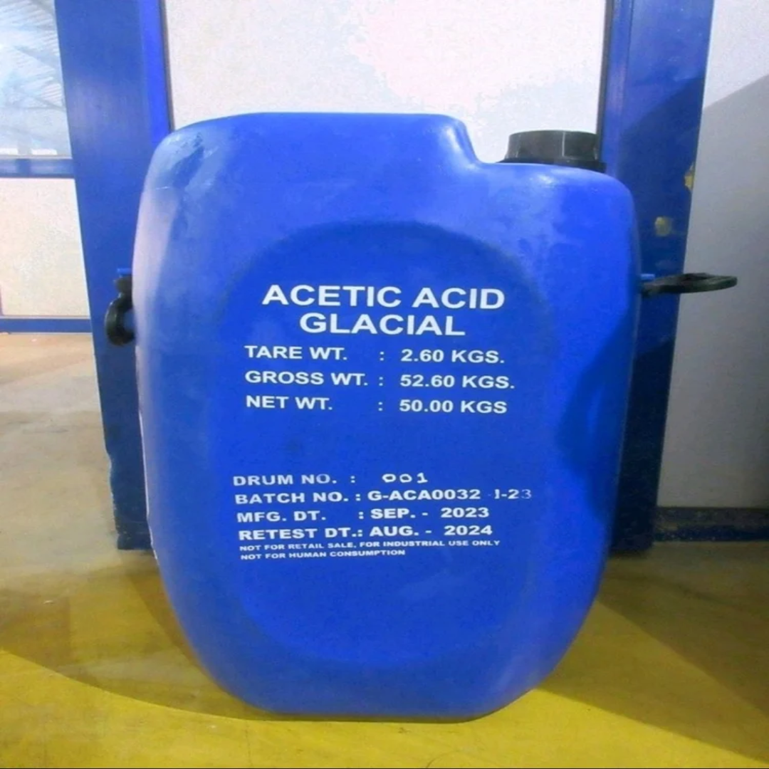 Transparent Glacial Acetic Acid 99.5, Packaging Size: 50 kg