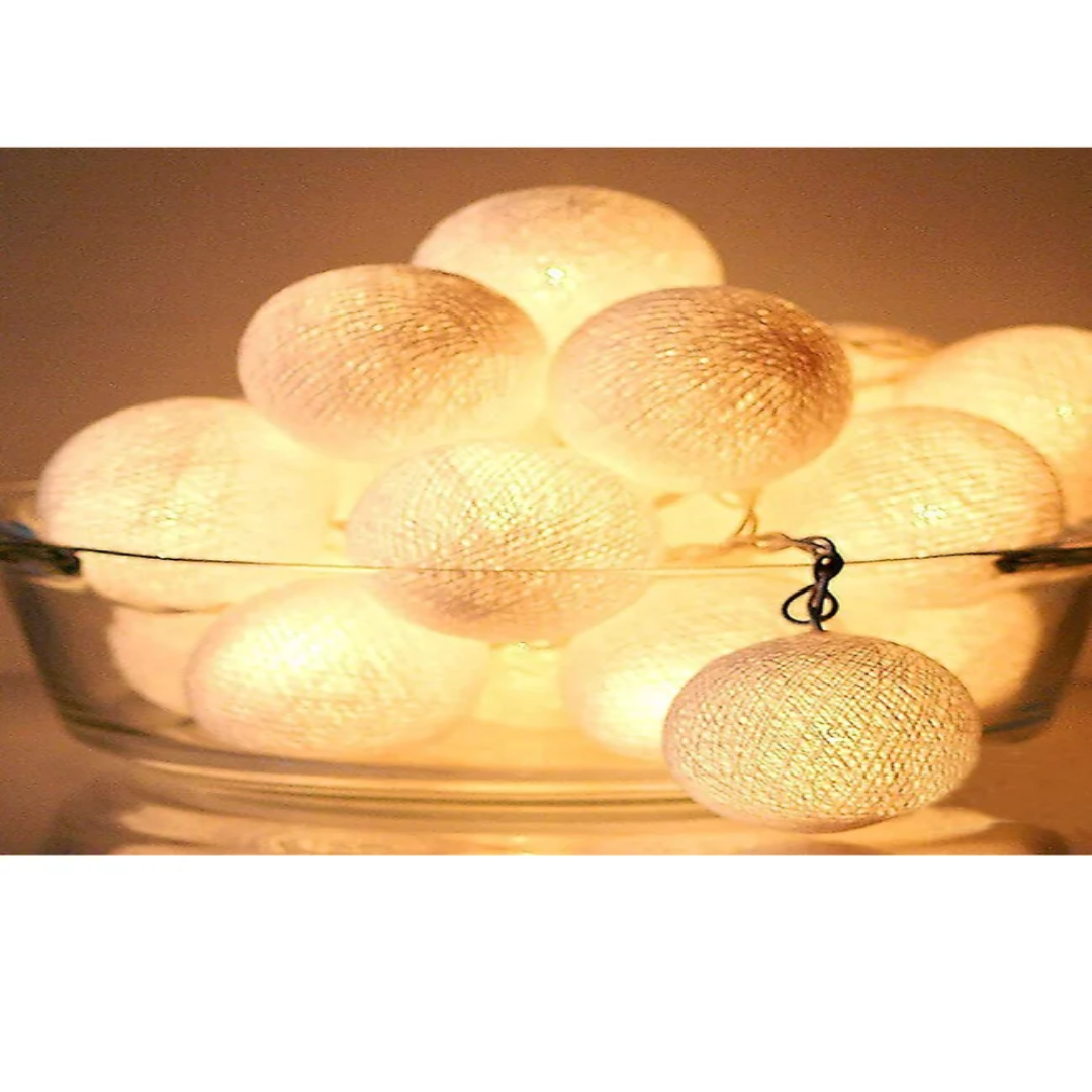 Specialty Lighting, White, Ball