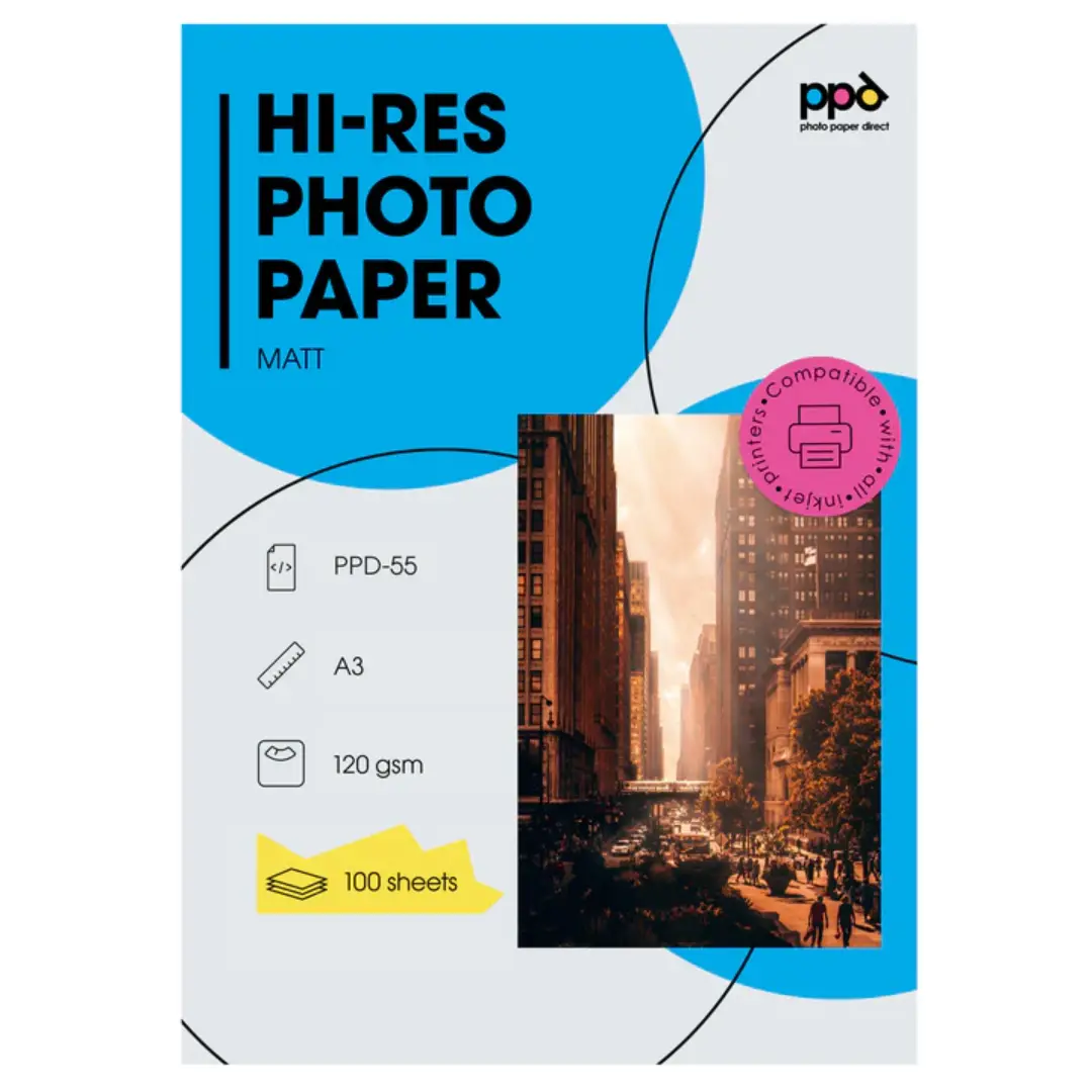 Inkjet High Resolution Matte Paper 49lb 11x17 Printing Sheets USA
