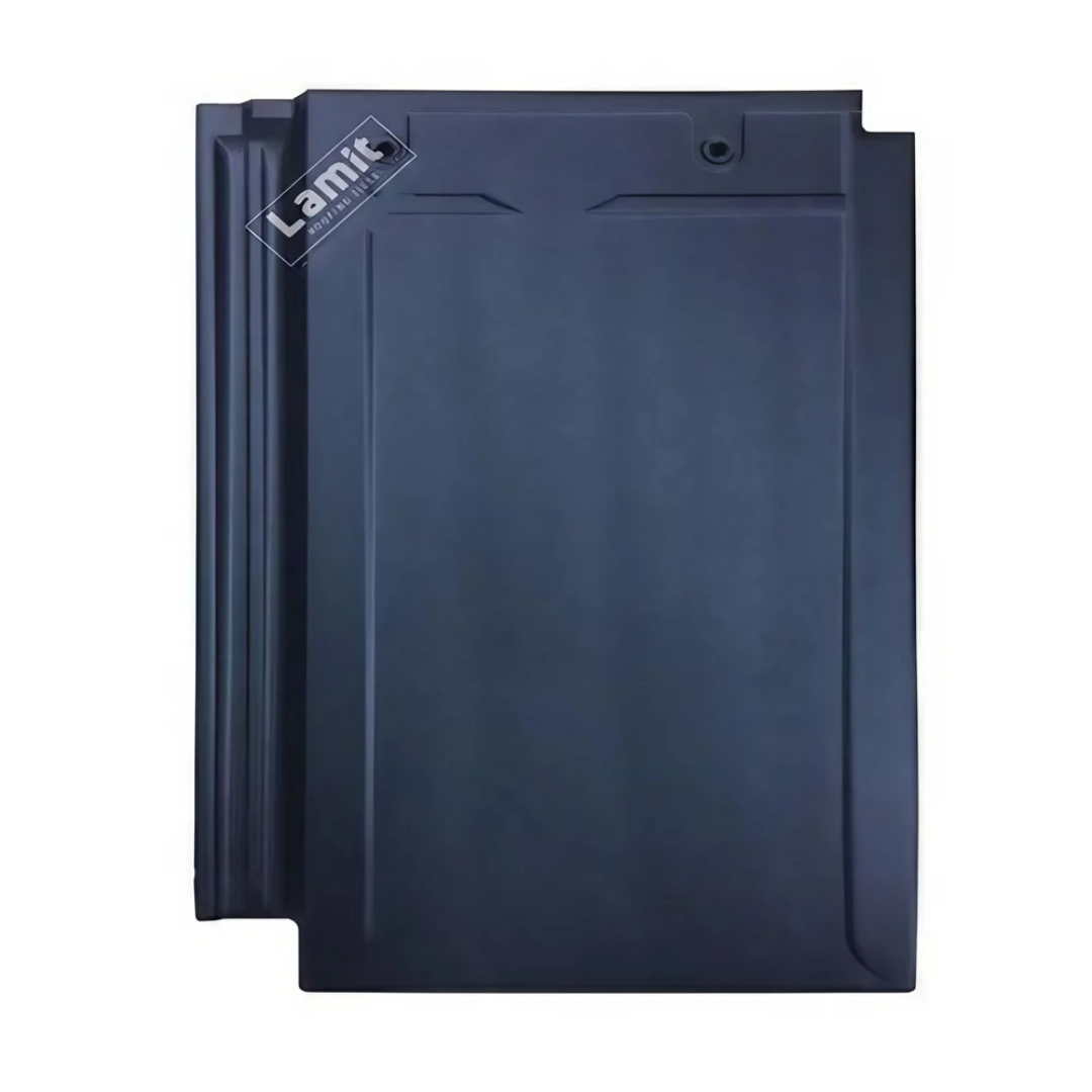 Lamit Ceramic Gray Blue Piano Ribs Roofing Tile