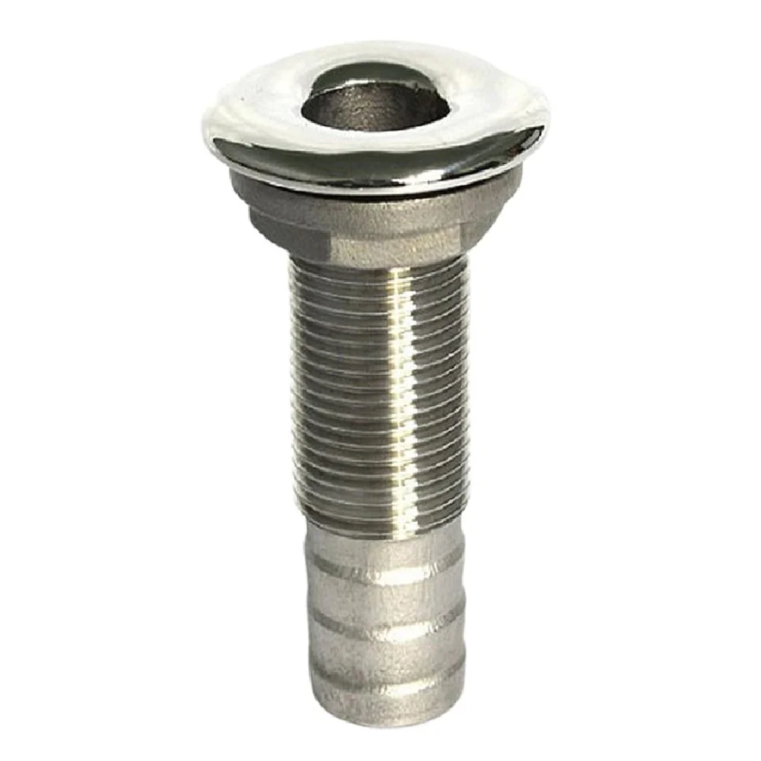 Marine Thru Hull Fitting - 316 Stainless Steel Boat Hardware 