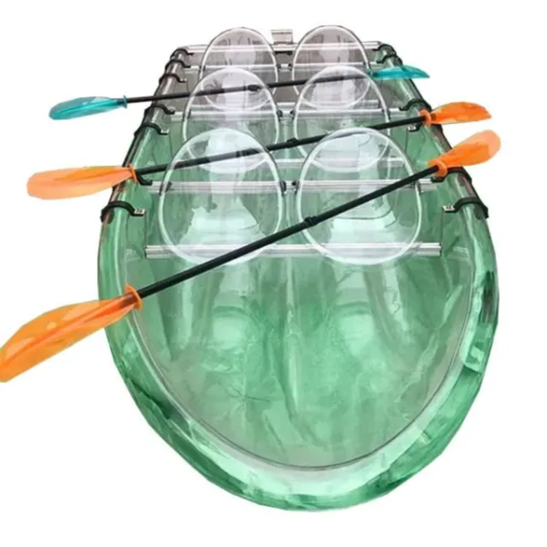 Wholesale Transparent 6-Seater Sea Kayak Supplier in UAE