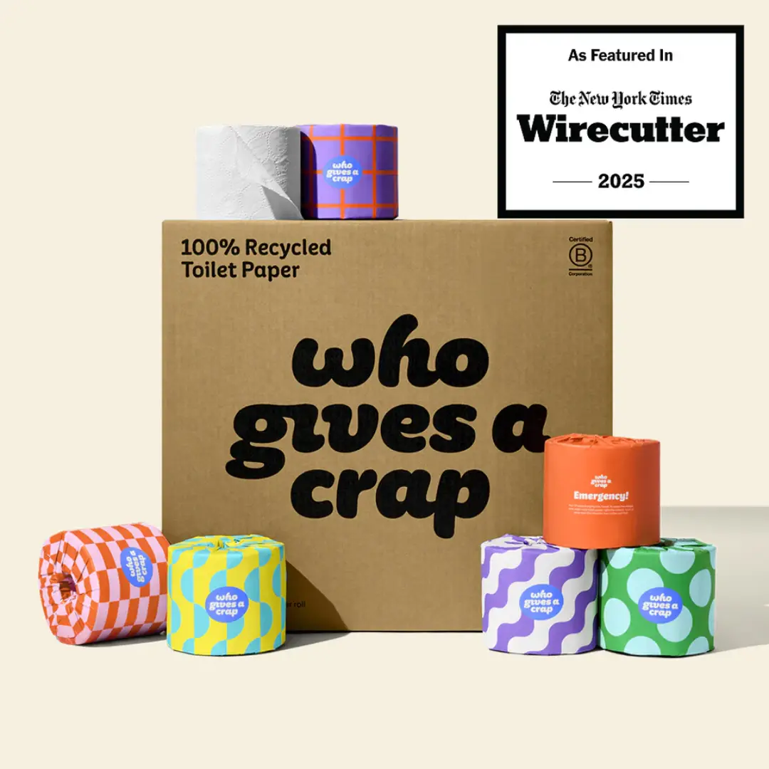 100 Percent Recycled Toilet Paper Eco-Friendly Tissue USA