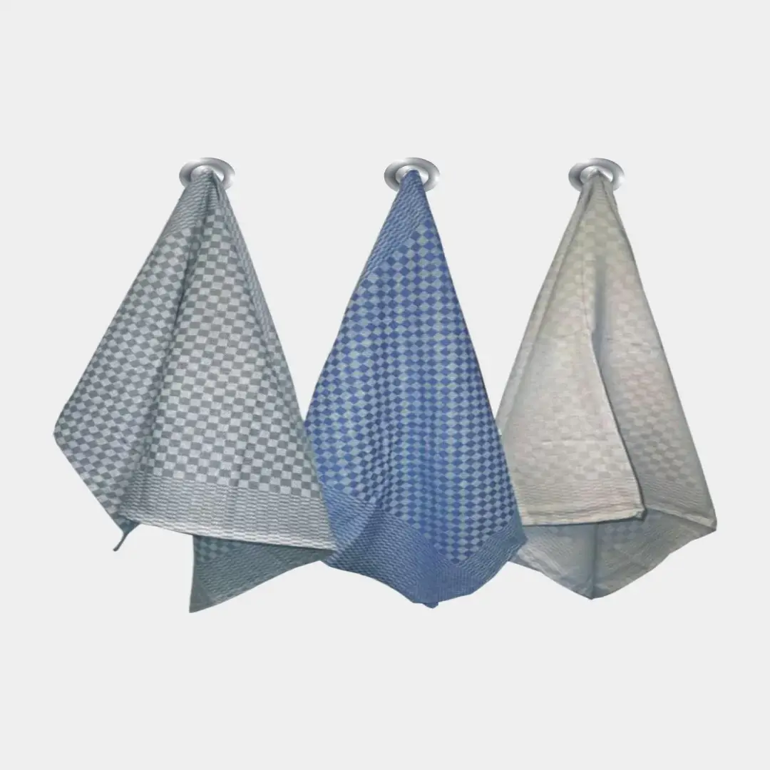 Kitchen Towels Professional Grey 100 Percent Cotton Pack of 5 – Wholesale & Supplier from UAE
