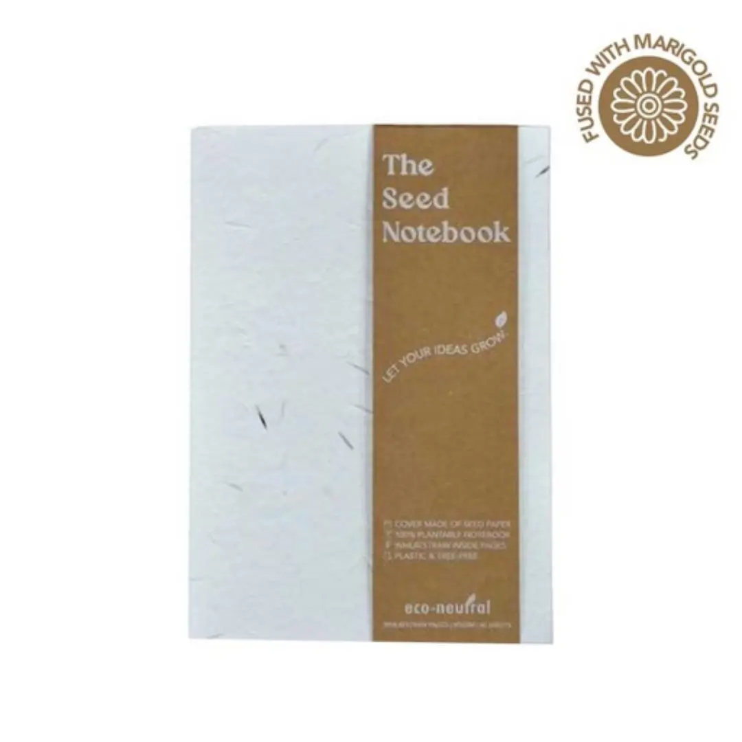 NOLA A5 Handmade Seed Paper Notebook – Eco Stationery Supplier | UAE