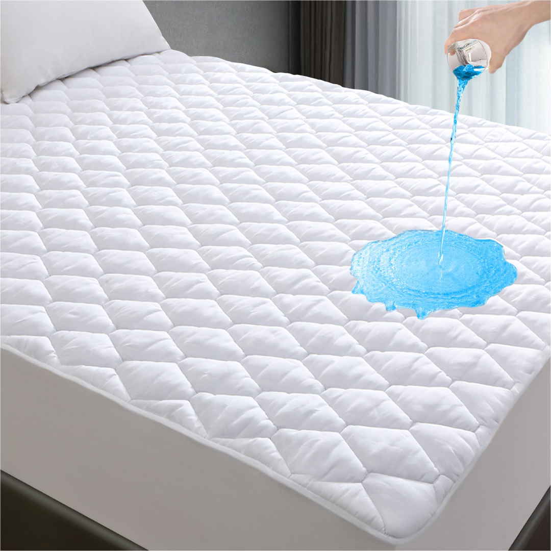 Waterproof Mattress Protector for Queen Size Bed