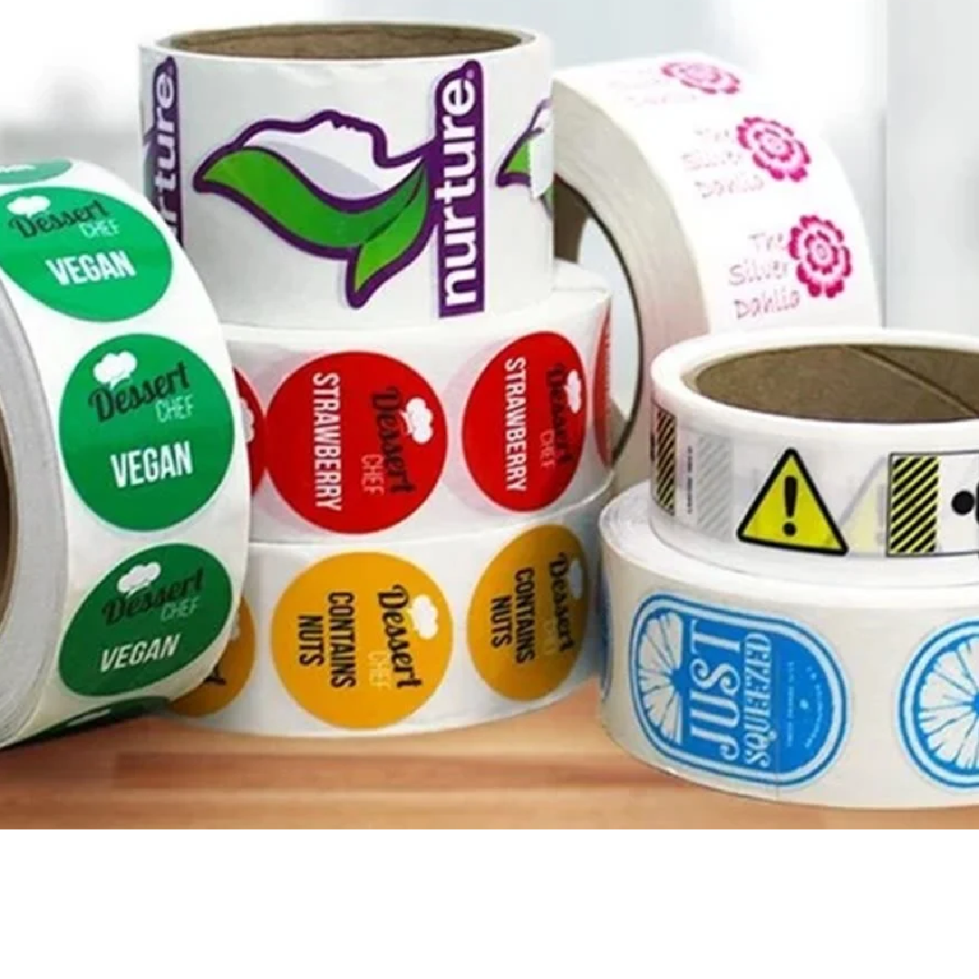 Paper Label Stickers Printing Services
