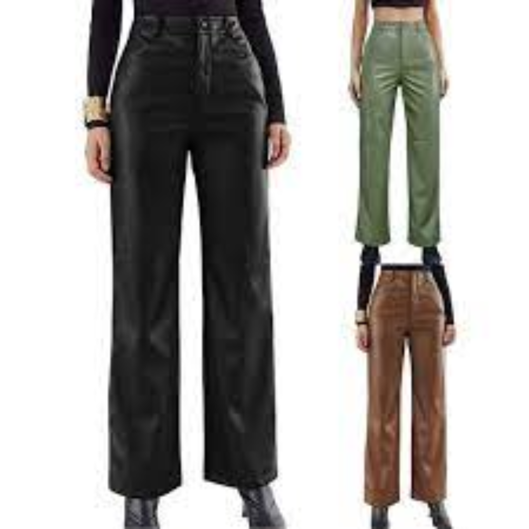 High-Quality Leather Trousers For Women