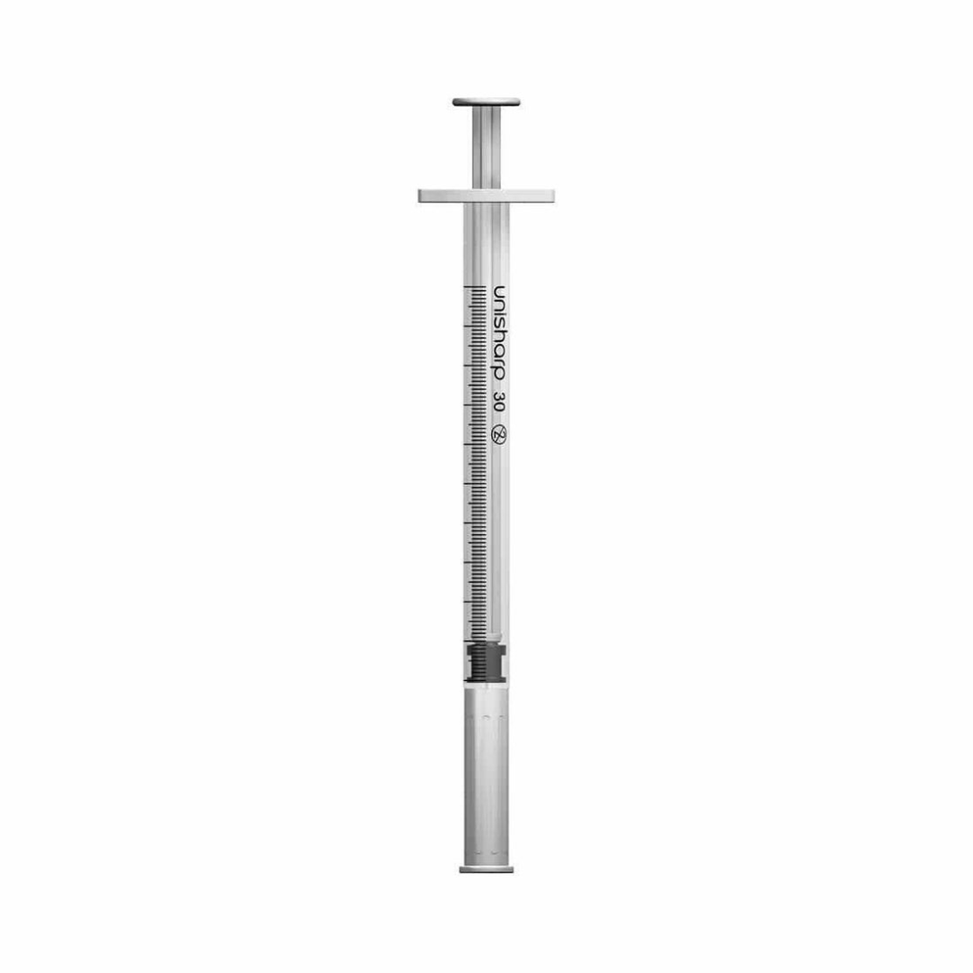 1ml 27g Unisharp Insulin Syringe Set UK Medical Supply