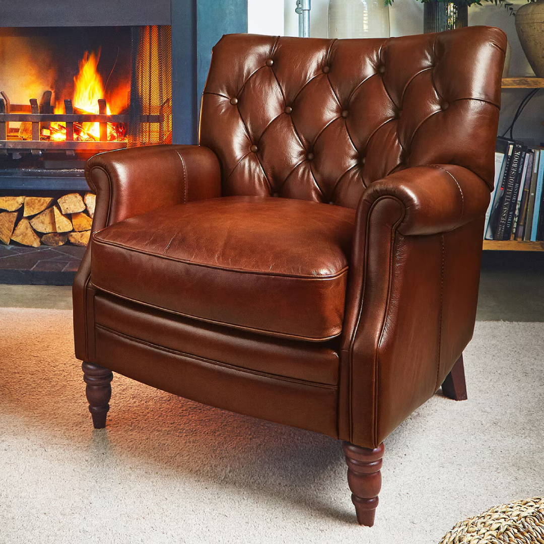 Genuine Leather Chairs For Dining Room