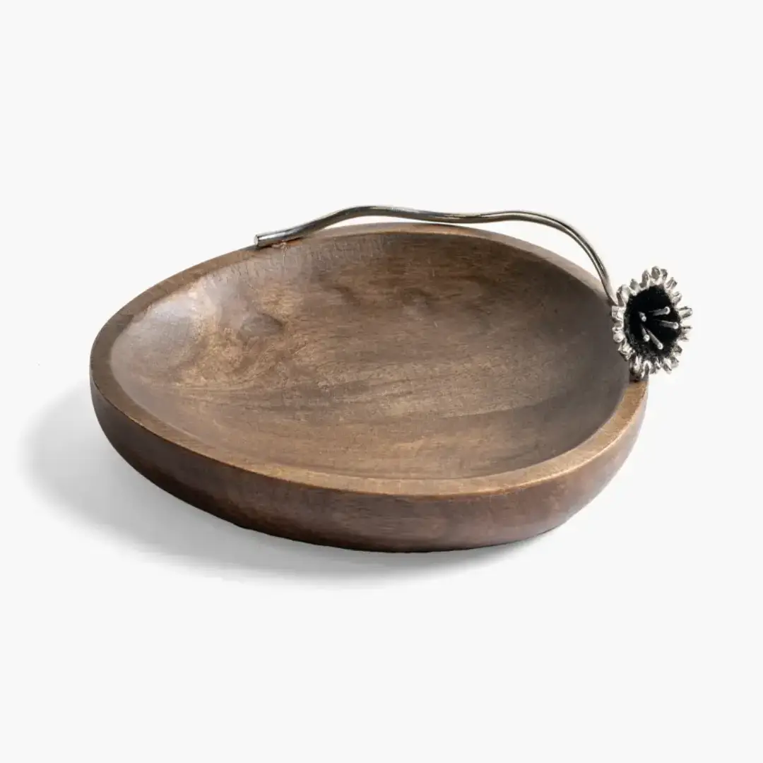 Wholesale Belz Brown & Silver Platter Supplier UAE