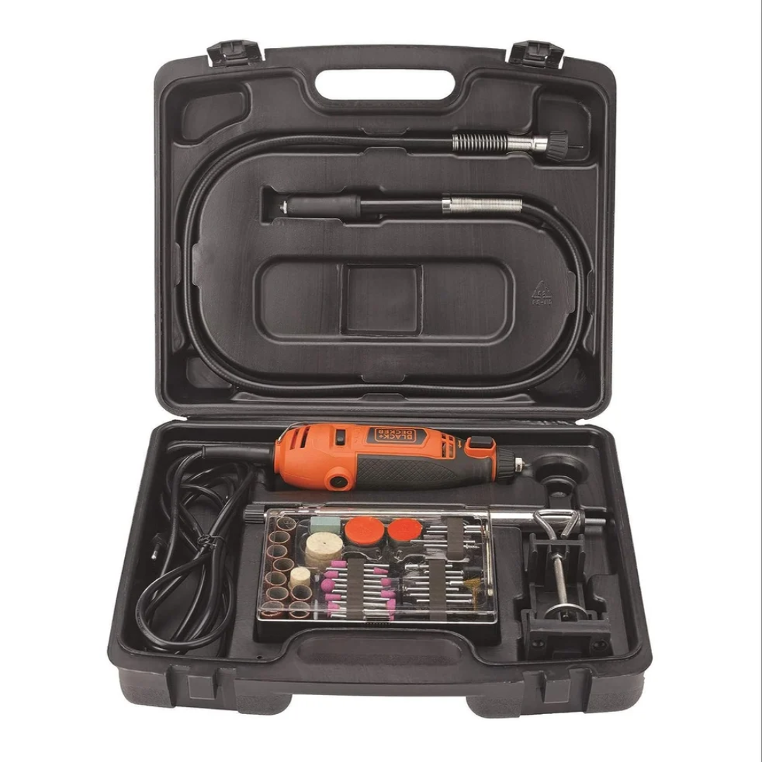 Black+Decker Rotary Tool RT18KA-IN 114 Pc Kit