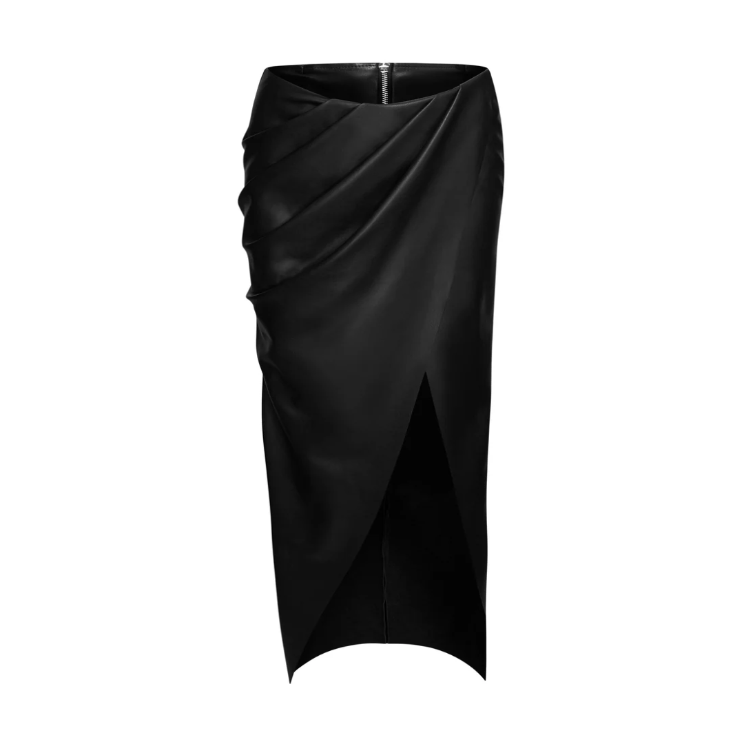 Trendy Leather Skirts For Women Fashion