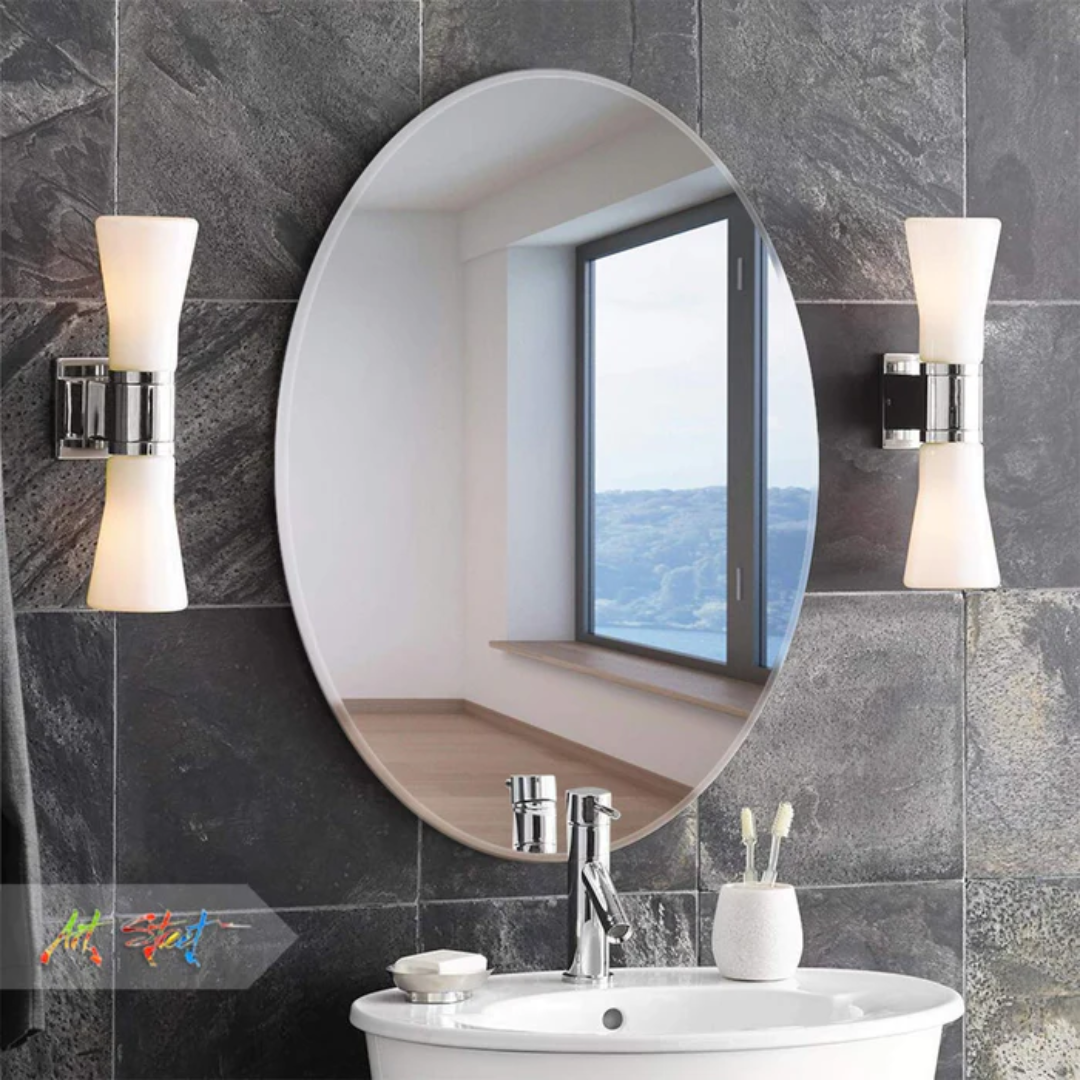 Frameless Mirrors for Minimal Modern Wall Enhancement