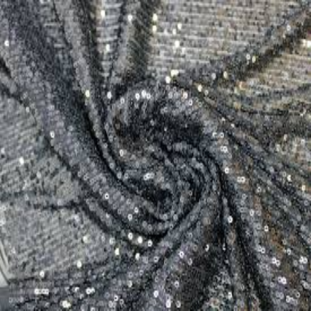 Sequined Fabrics Sparkling Material for Party Outfits