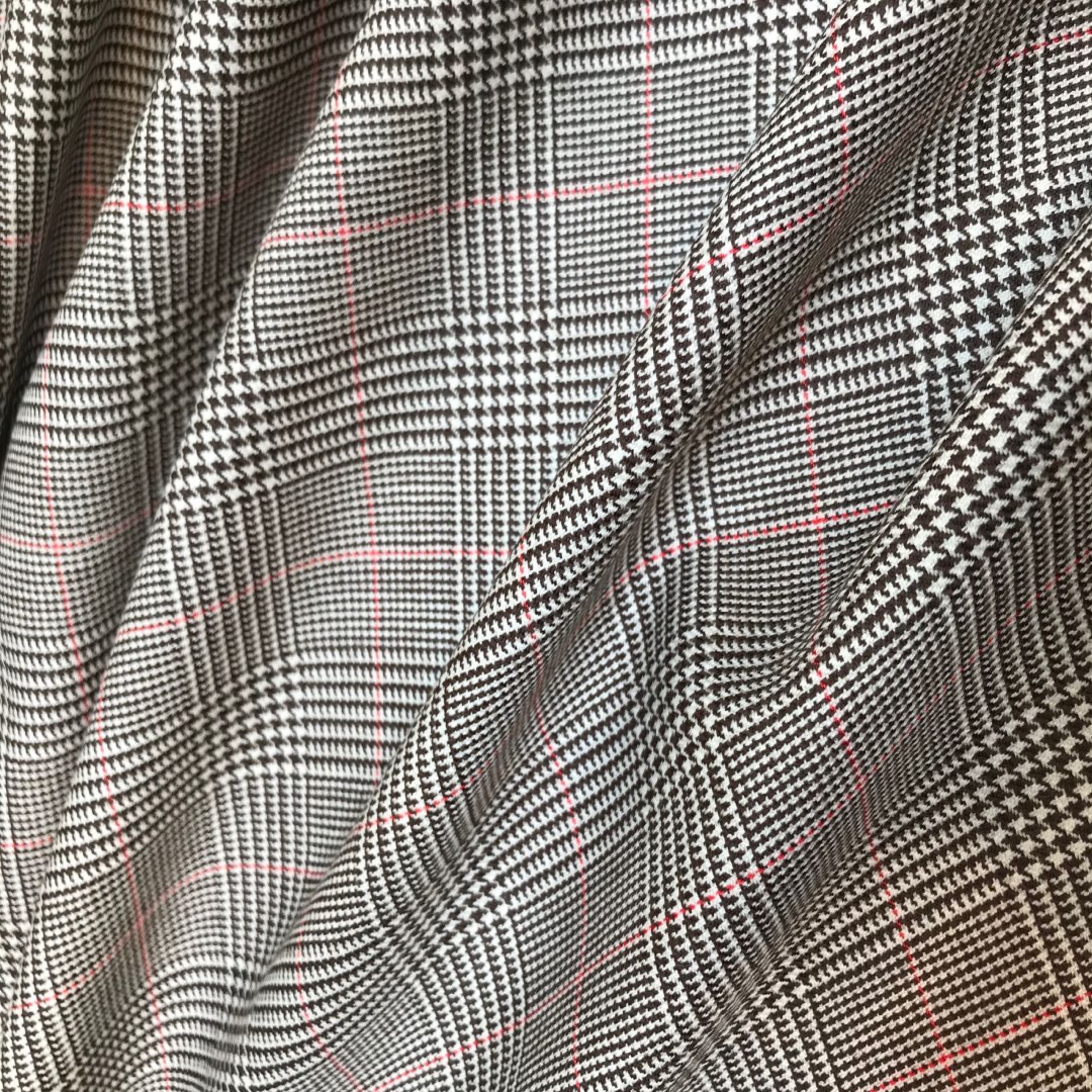 Glen Plaid Fabrics Stylish Pattern Malaysia Supplier