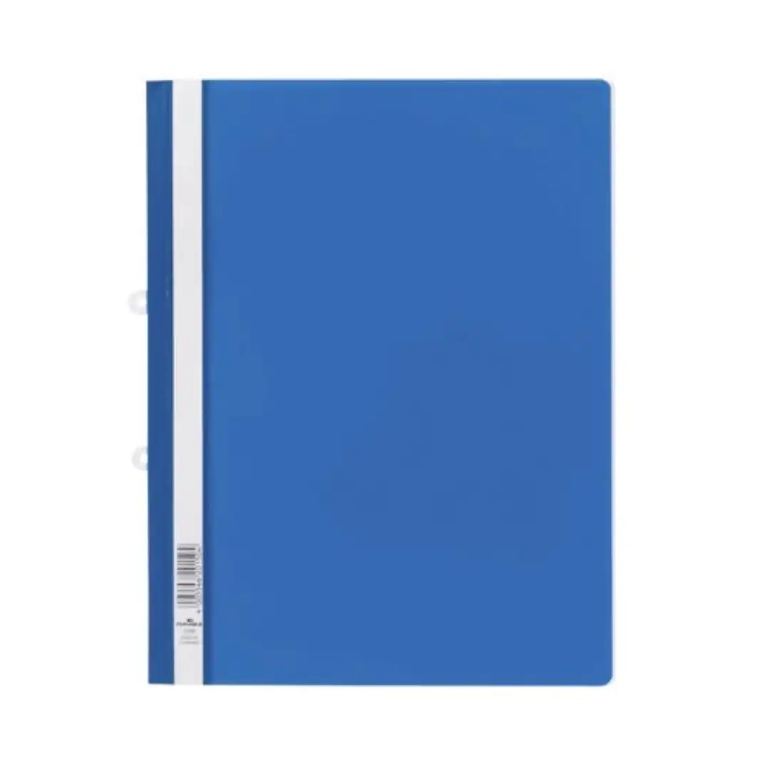 A4 Clear View Folder Blue Pack of 25 UK Stationery