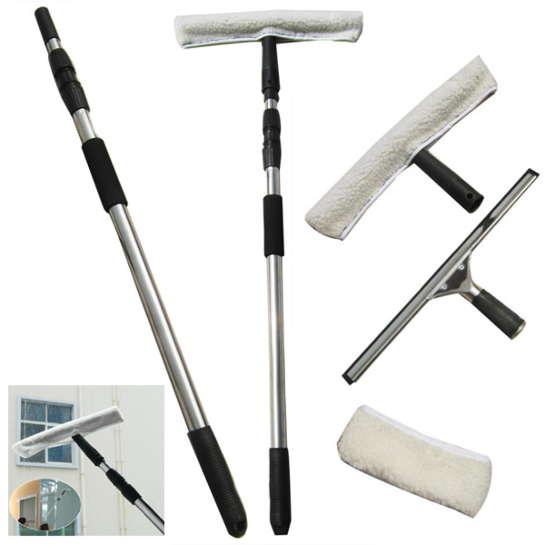 Streak-Free Microfiber Glass Cleaning Kit