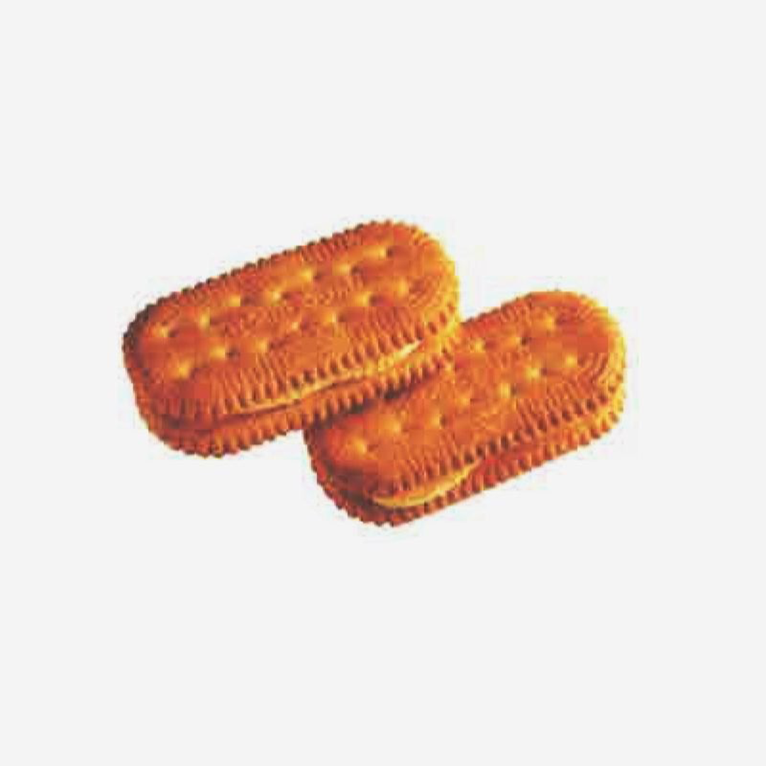 Orange Cream Biscuit For Sweet Snack Moments