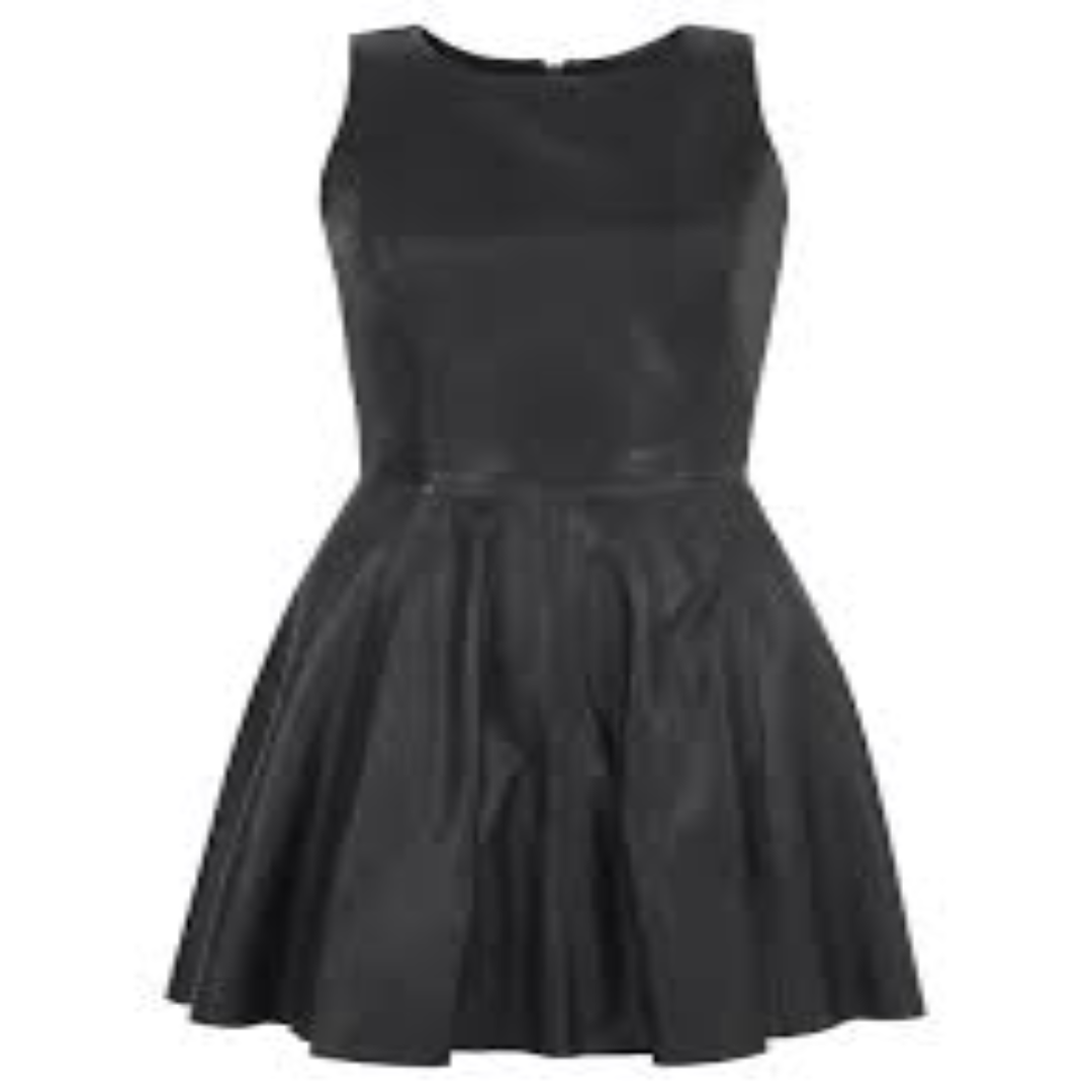 Designer Leather Dresses For Parties