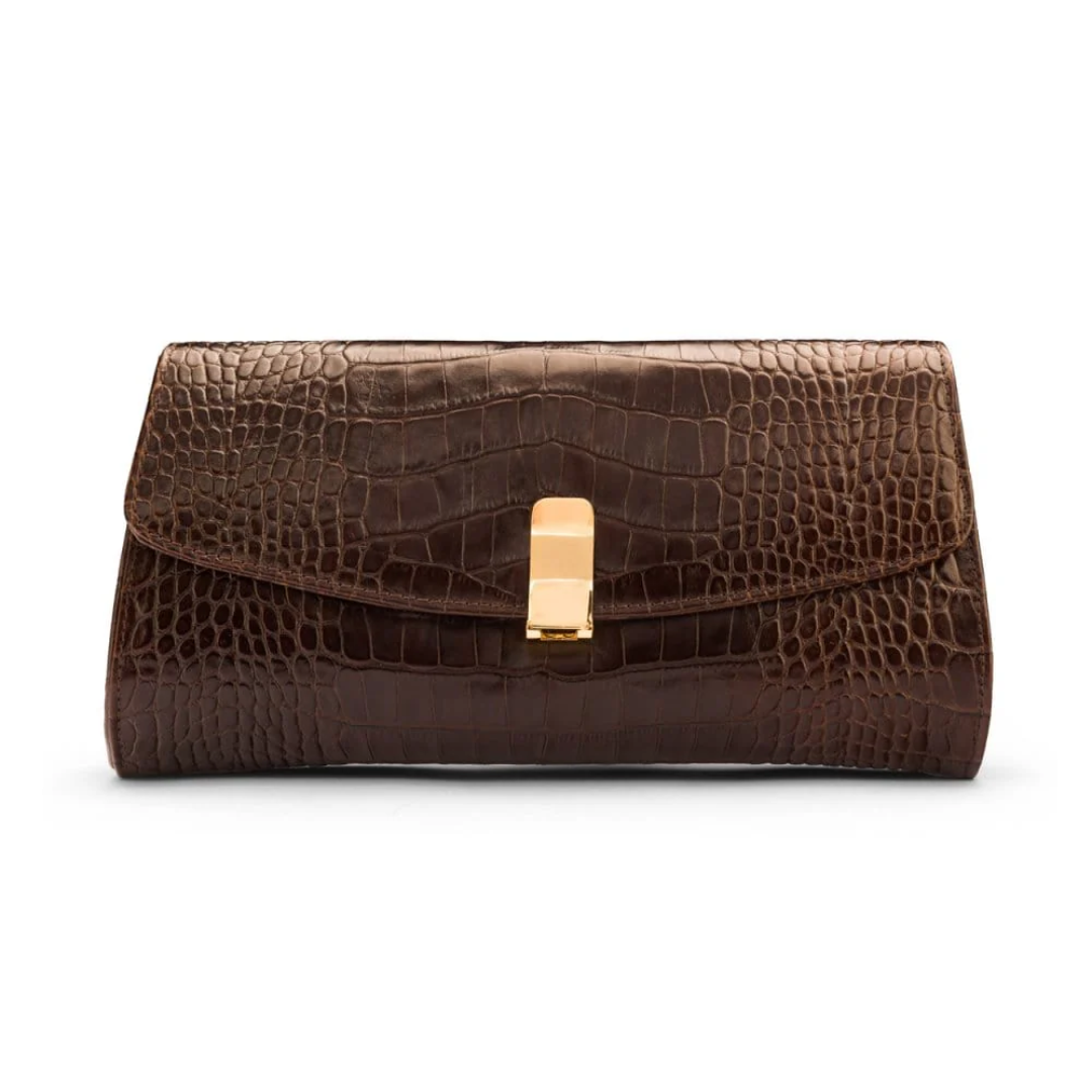 Designer Leather Clutch Purses For Weddings