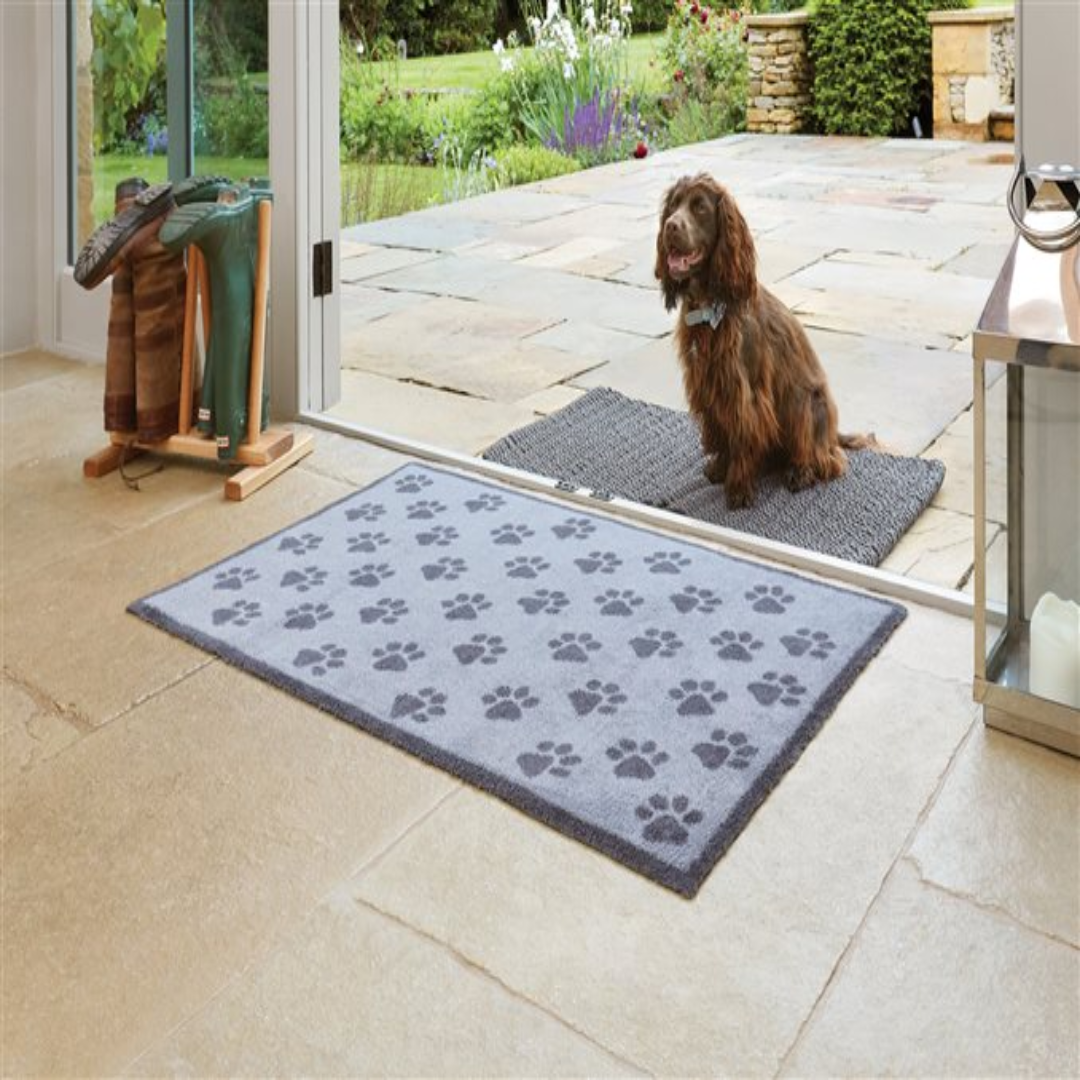 Paws Grey Doormats Supplier – Non-Slip Entryway Rugs | United Kingdom