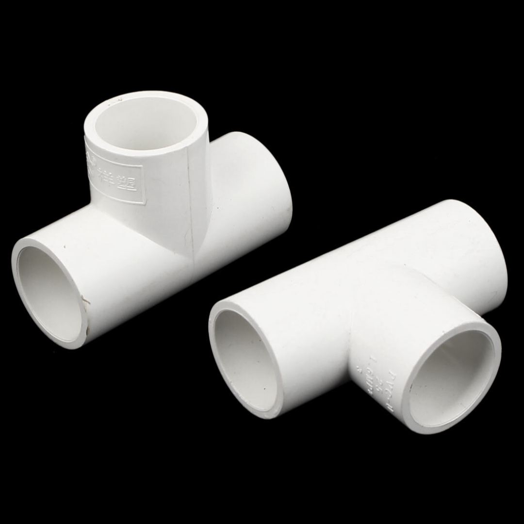 Durable Plastic T-Joints Ideal For Plumbing Systems