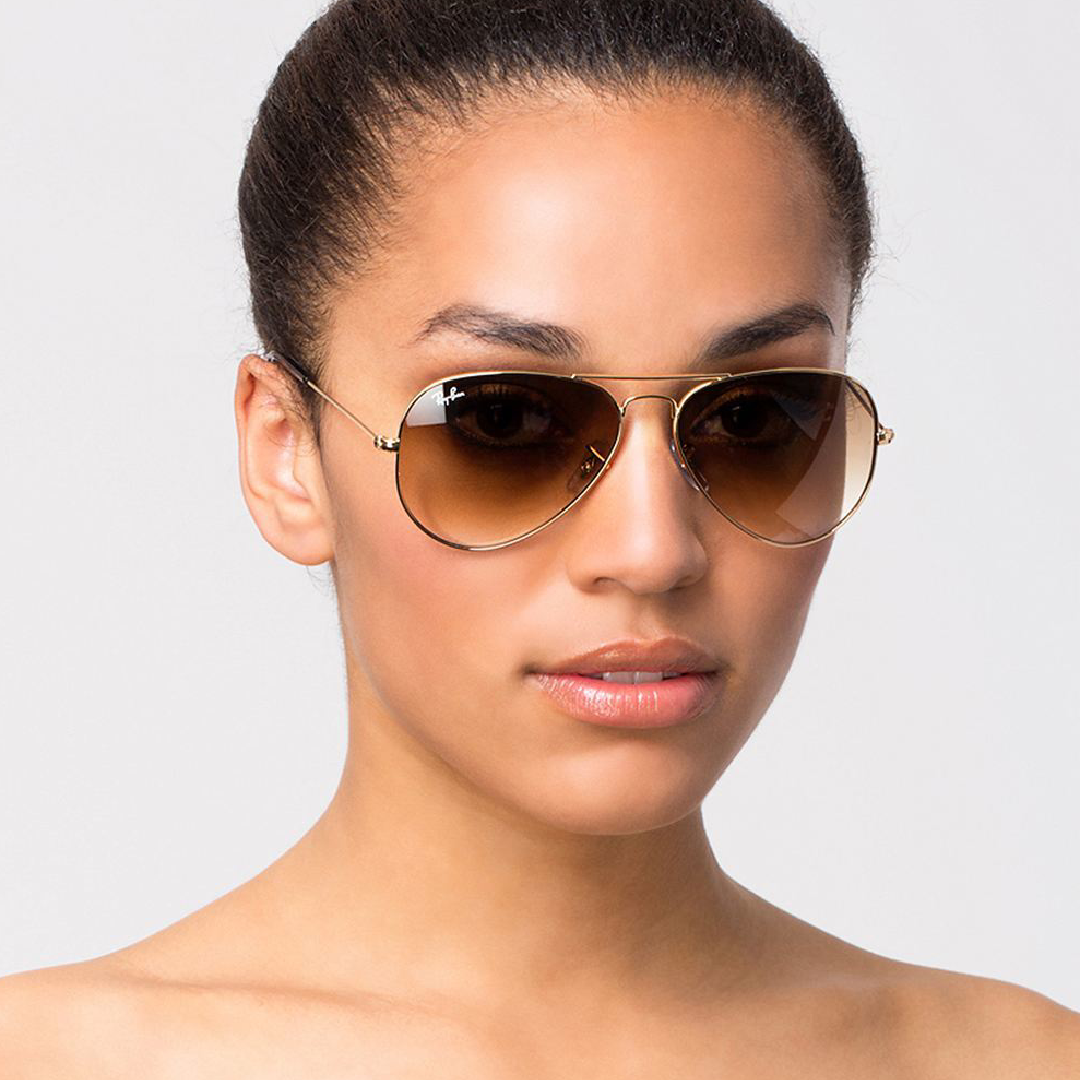Golden Aviator Sunglasses - Stylish & Classic Eyewear