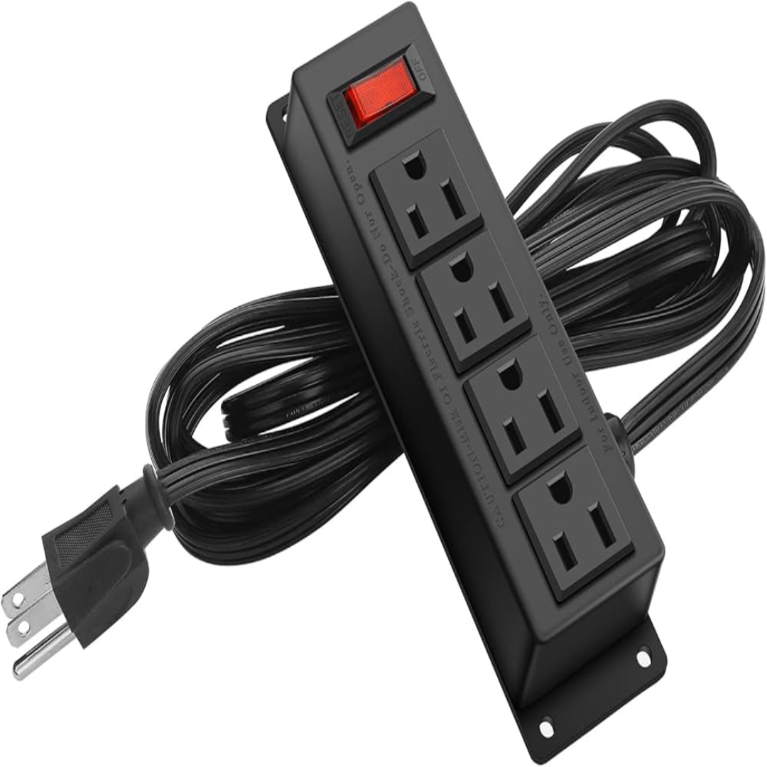 Wall Mounted Power Strips UK Safe and Tidy Wiring Setup