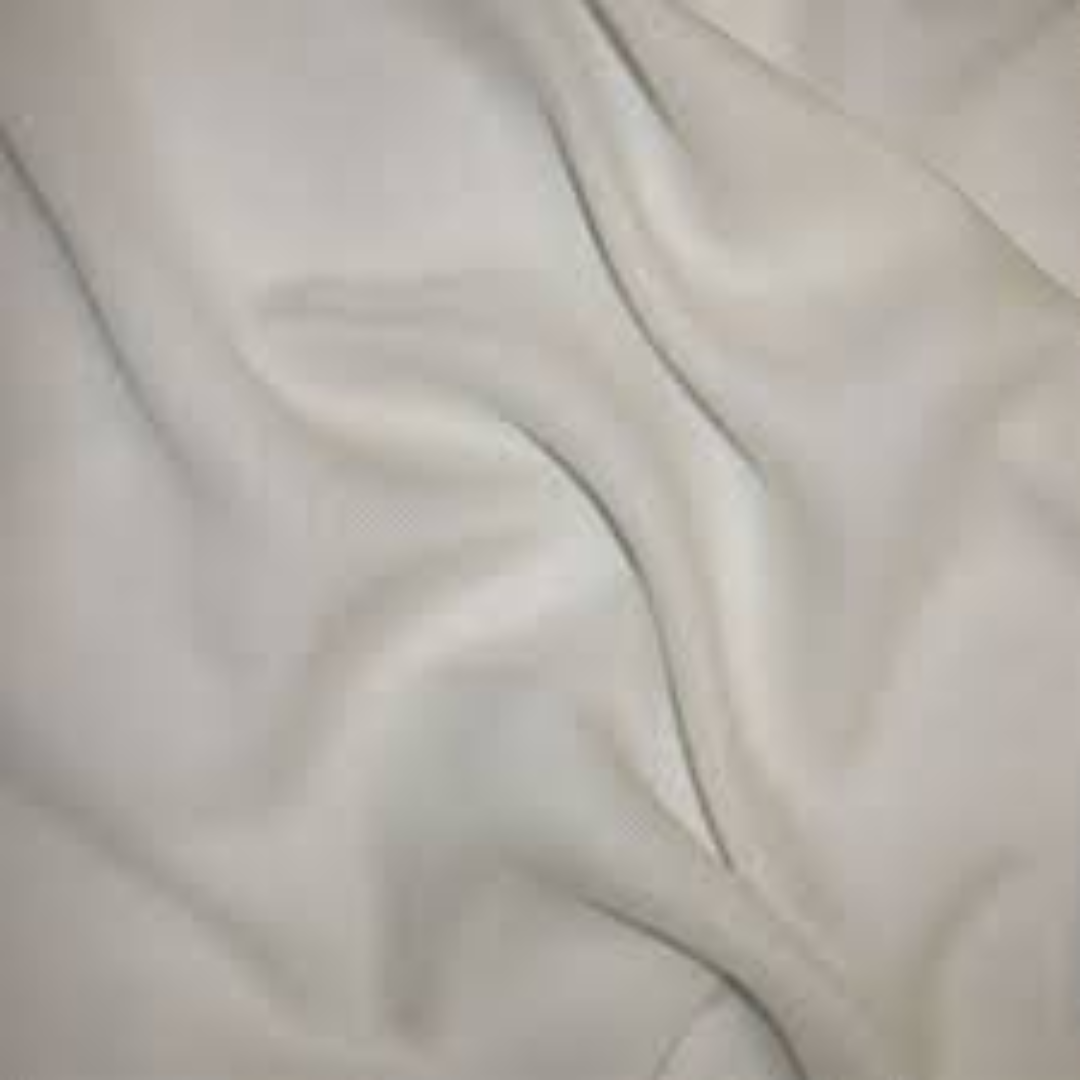 Silk Wool Blend Fabric Soft Durable Luxury Sewing Material