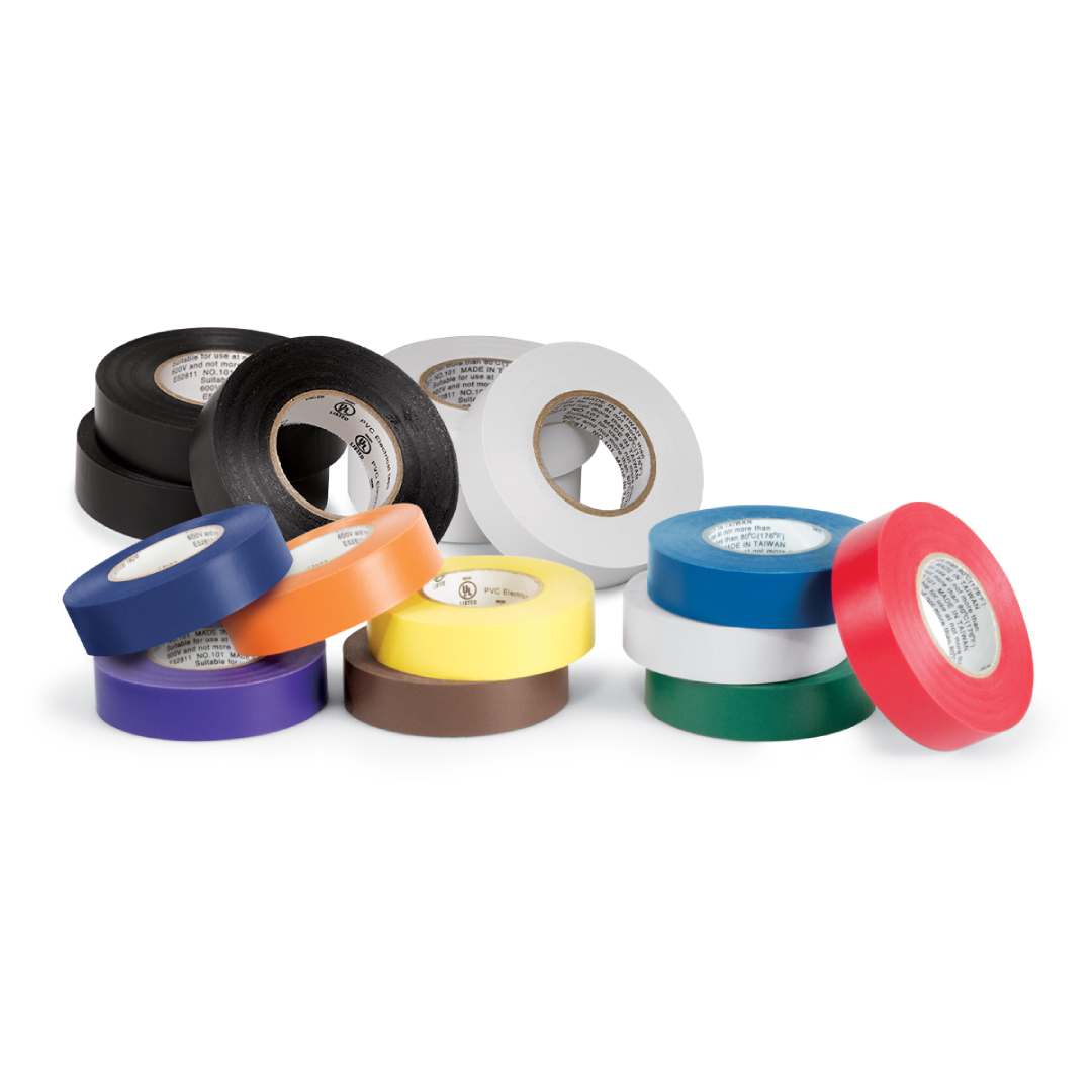 PVC Electrical Tape Industrial Grade Rolls USA