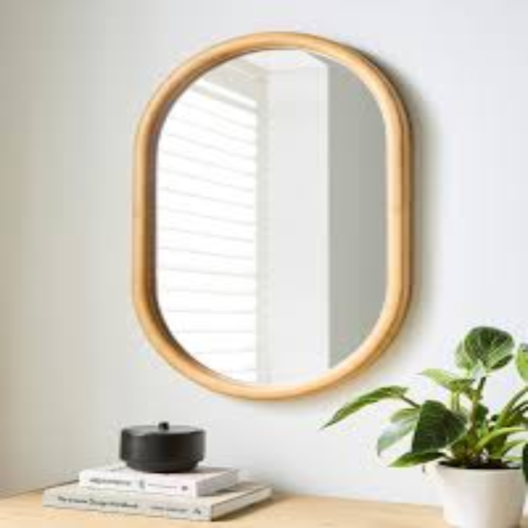 Belvine Oval Mirror – Elegant Wall Mirror | United Kingdom Supplier