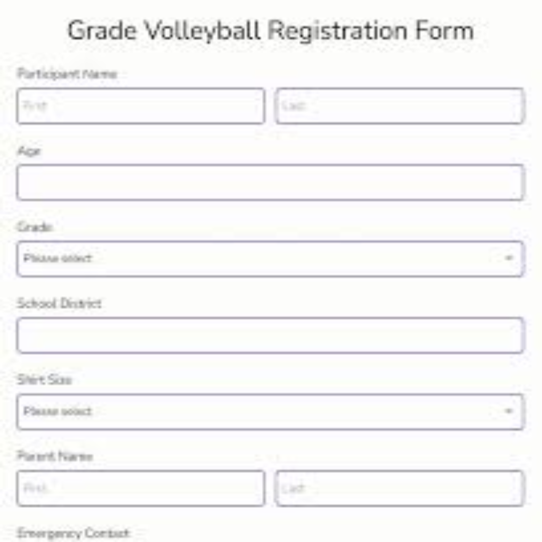 Printable Registration Forms For Conference Events