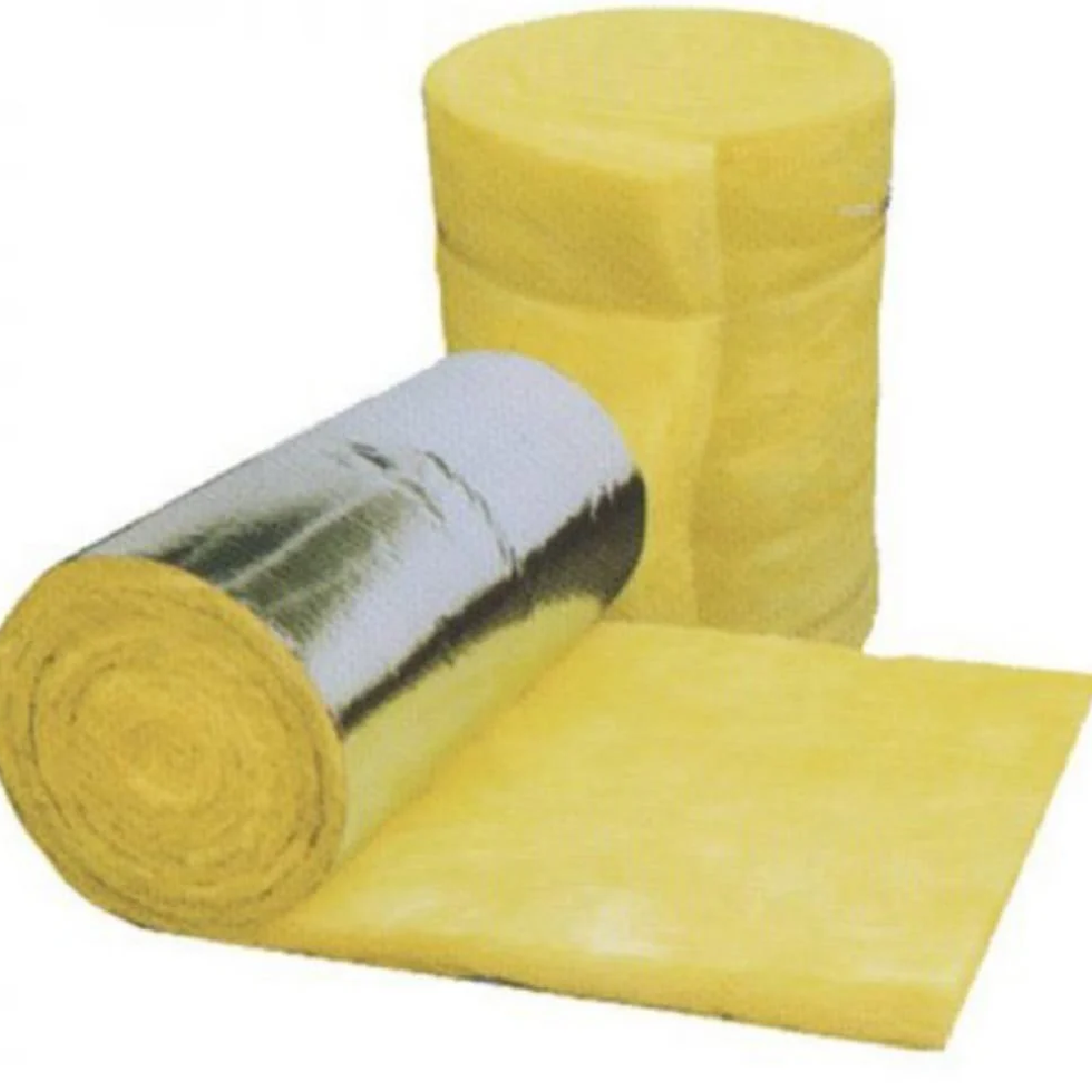 121 Degreec Gray And Yellow Glass Wool Fiberglass Insulation Material, Thickness: 20 mm ₹ 190/Square Meter