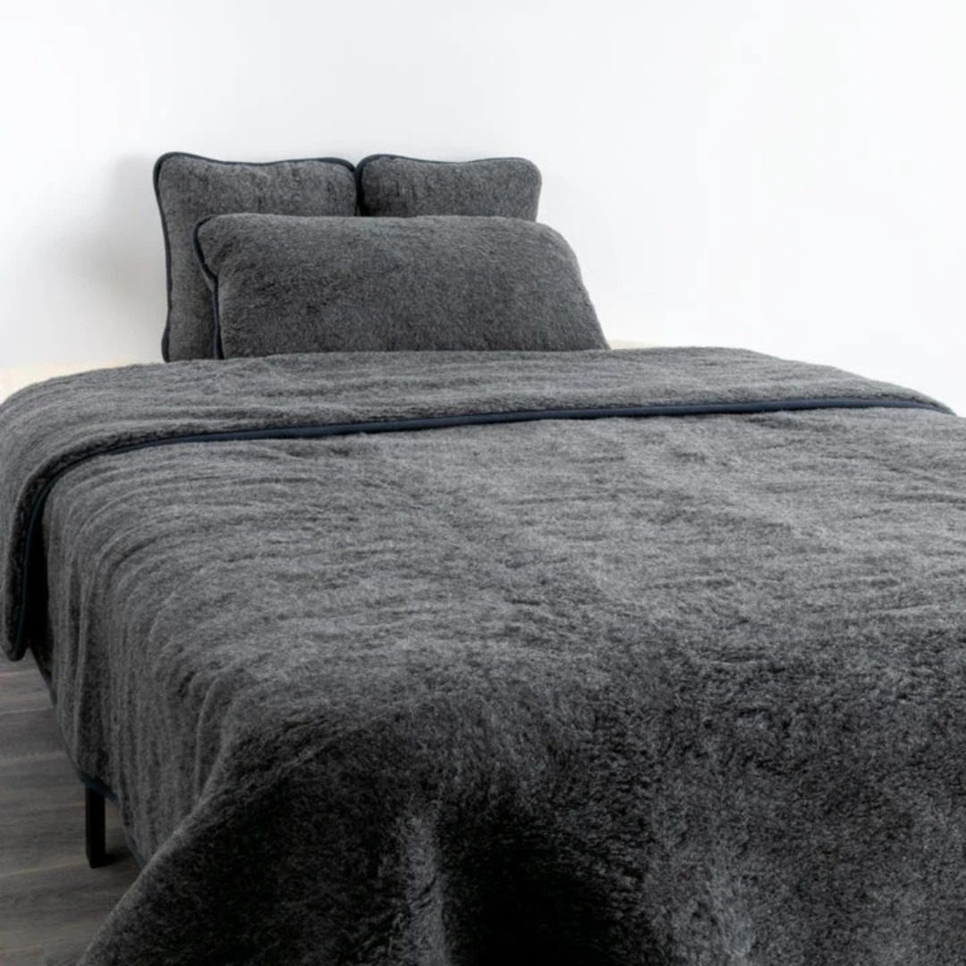Grey Merino Wool Duvet – Warm & Breathable Bedding UK Supplier