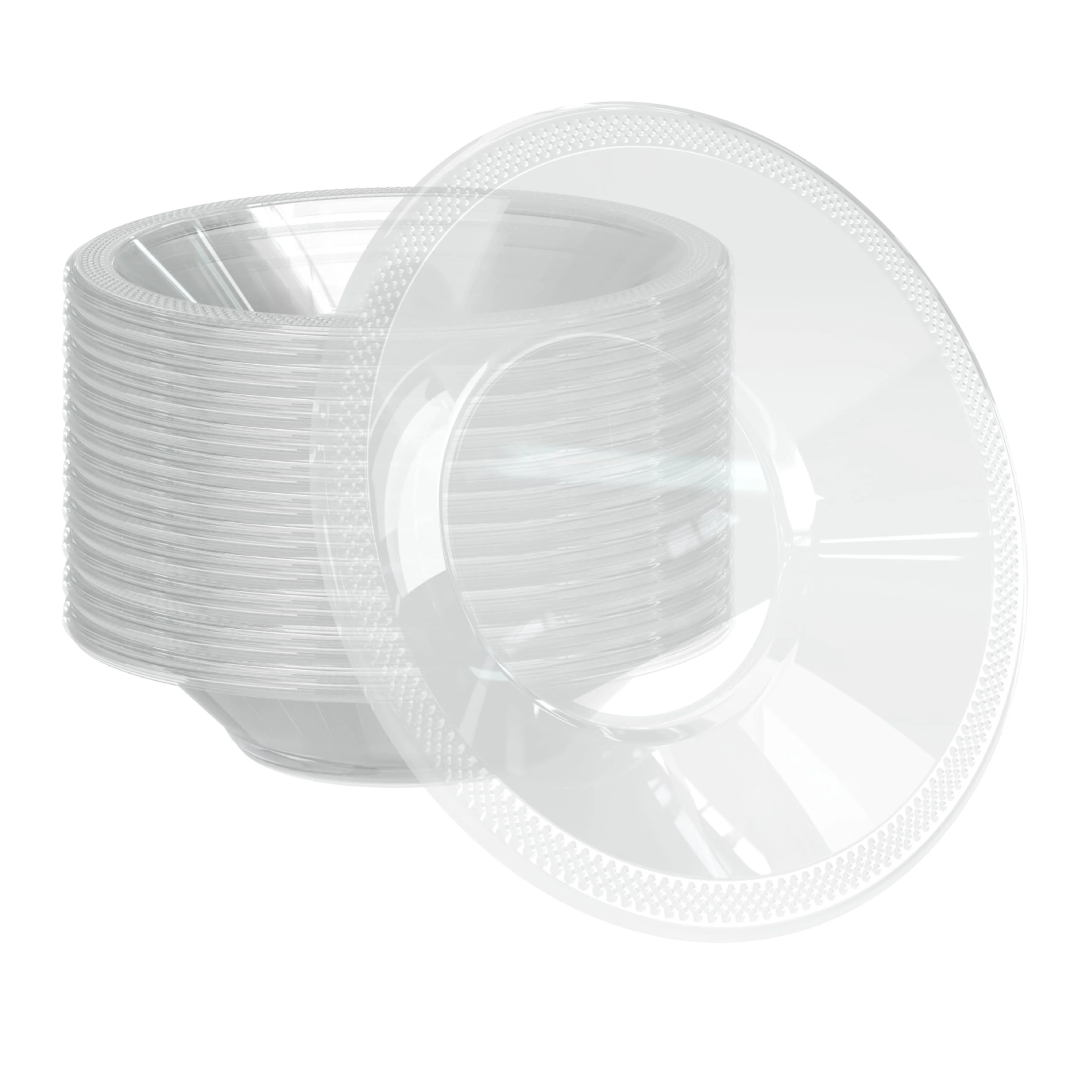 Clear Plastic Bowls – 16 Oz Disposable Tableware | USA Wholesale