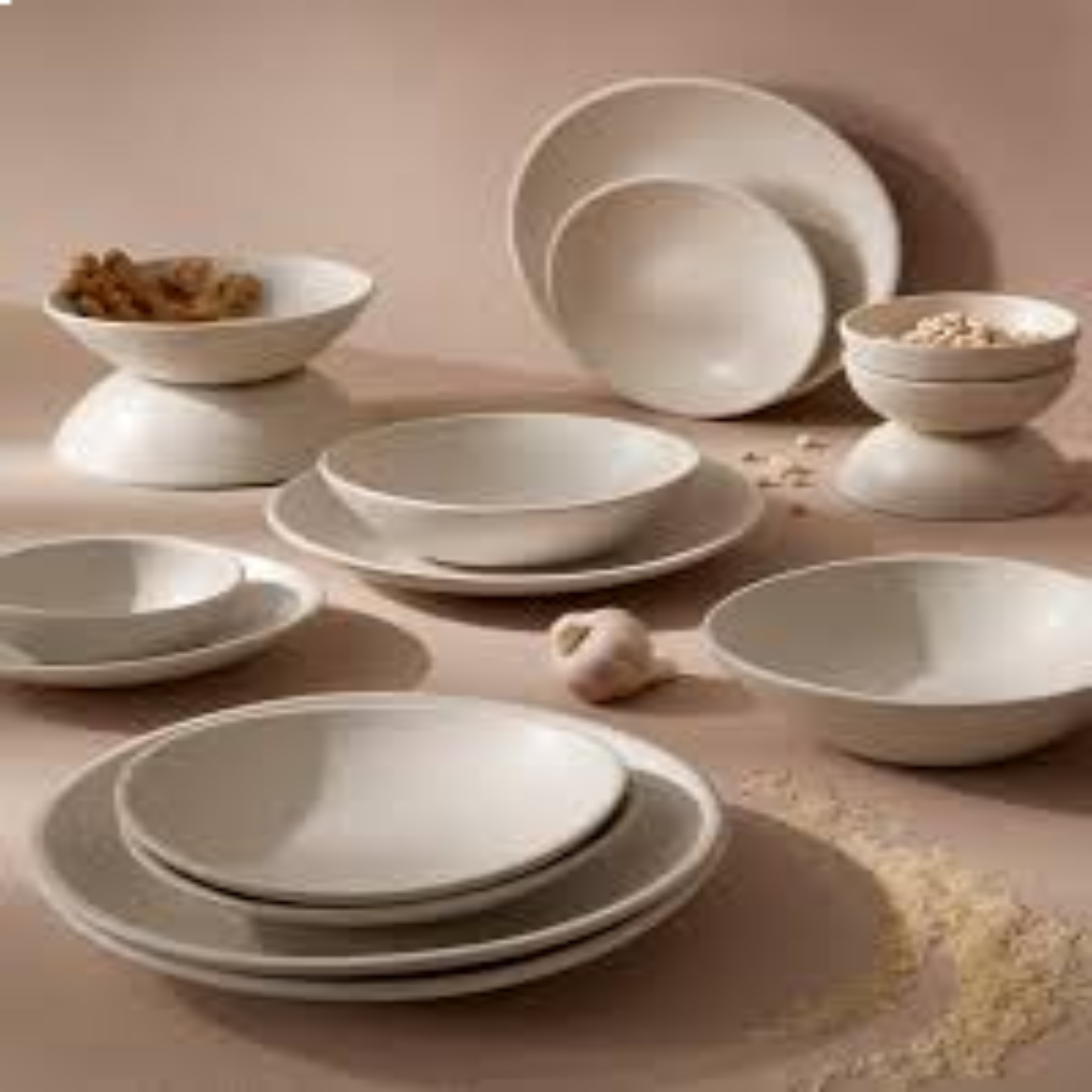 Ceramic Plates And Bowls For Dining Sets