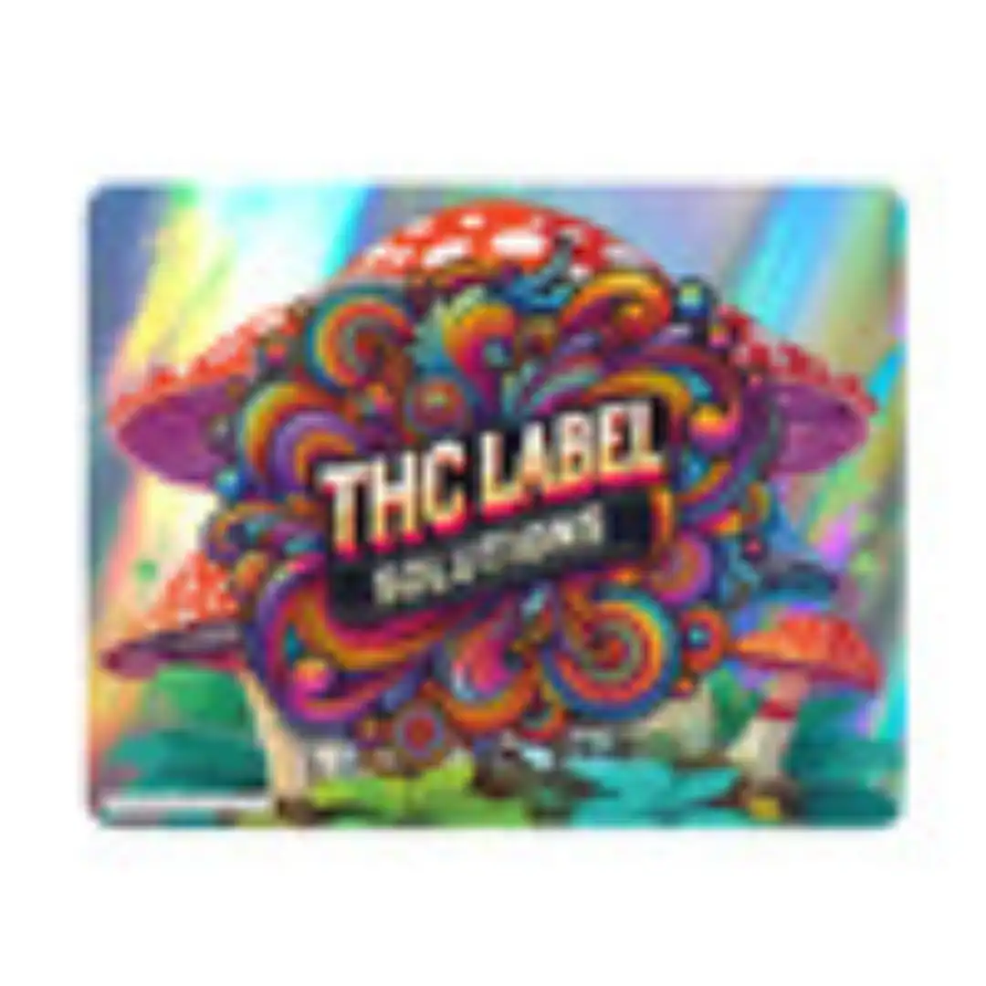 Custom Shroom Labels Mushroom Stickers USA