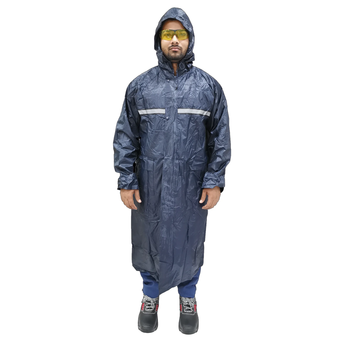 DW03 Reflective Rain Coat – Waterproof & Lightweight Outerwear | Wholesale from UAE