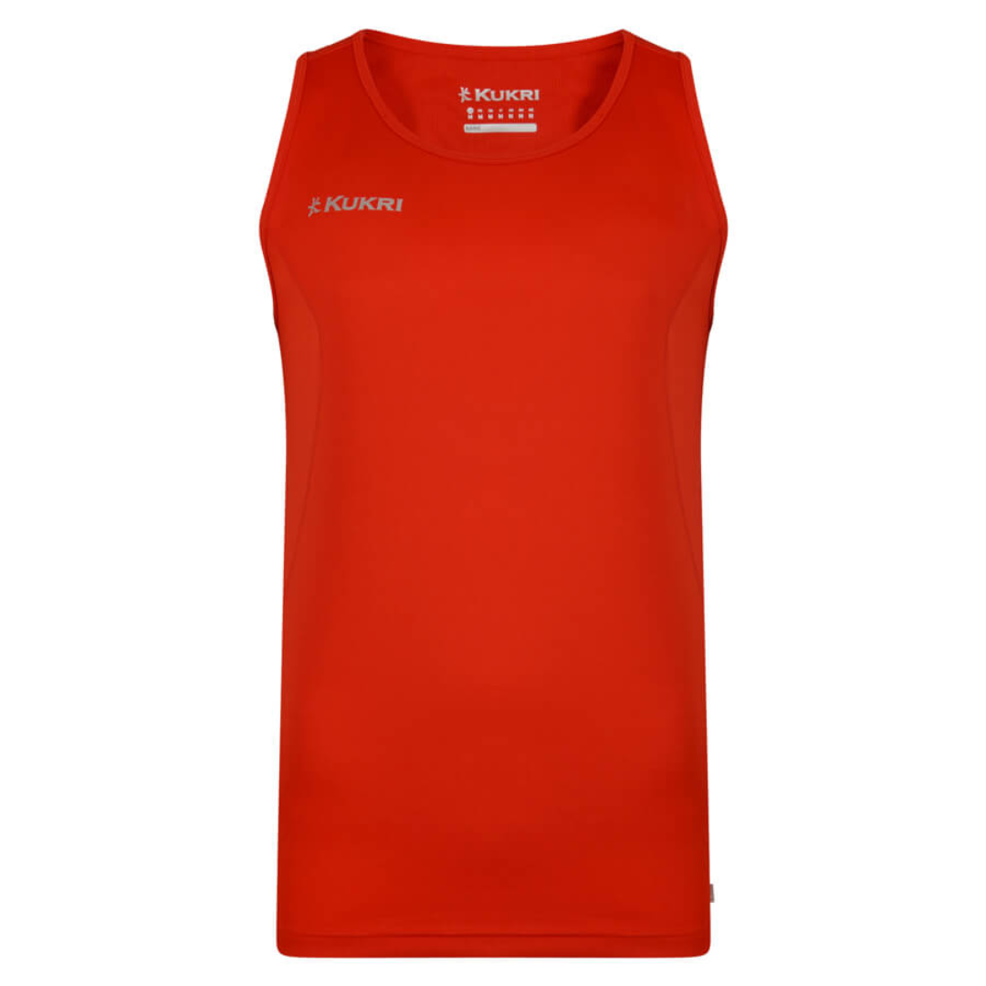 Scarlet Red Athletic Vest – Sportswear Supplier UK