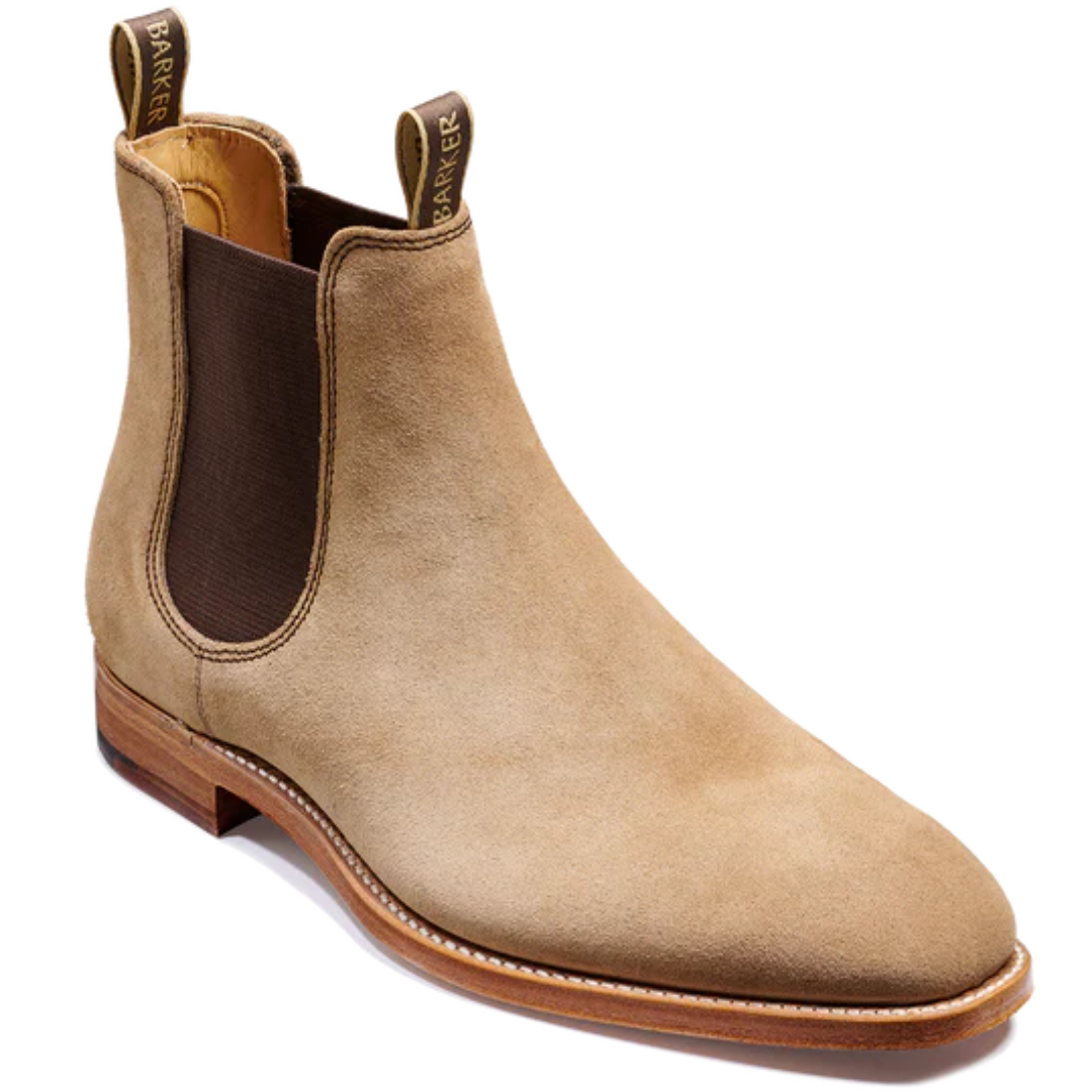 Men’s Taupe Suede Boots – Casual Footwear Supplier UK