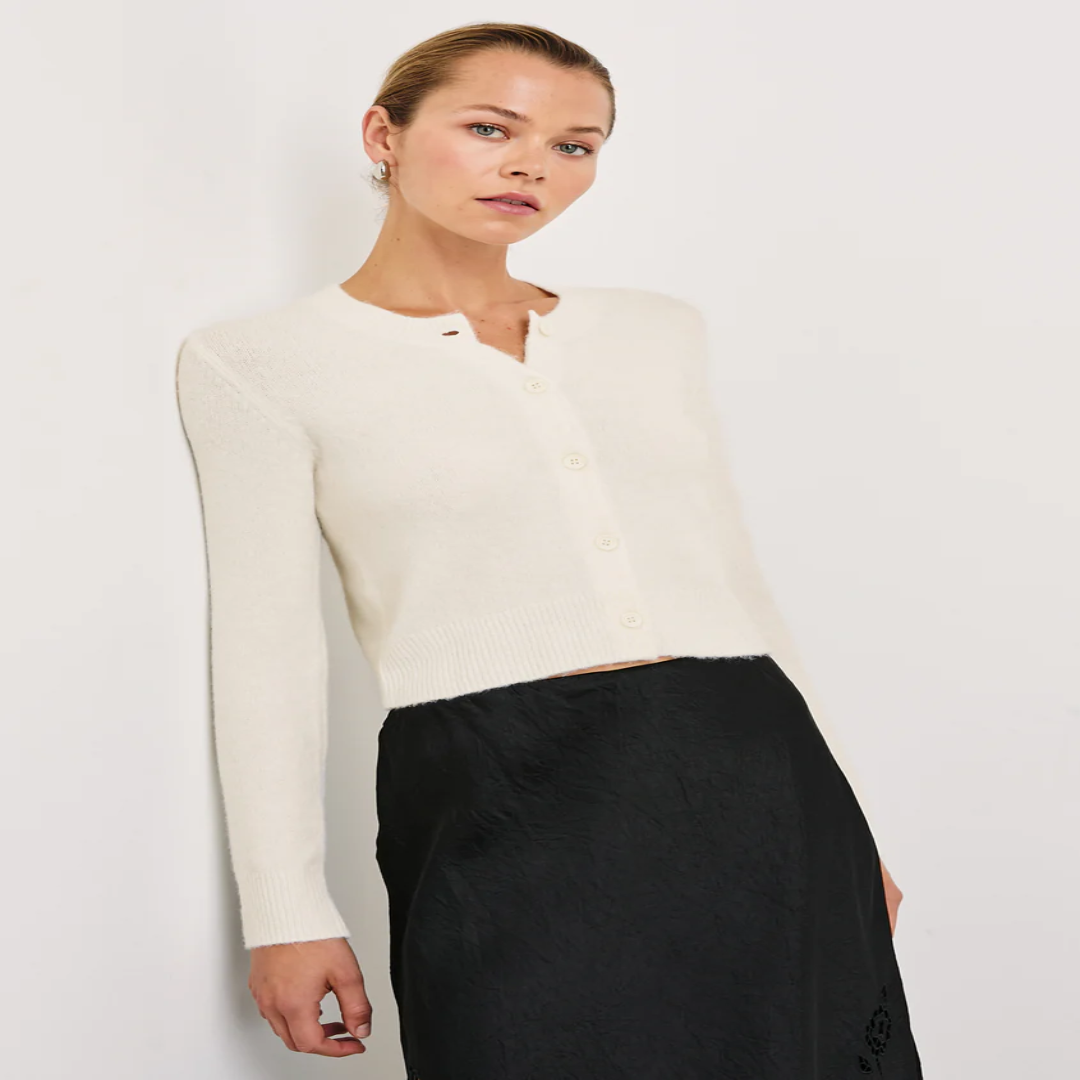 Matilda Fleece Sweater – Ivory Winter Wear | US Supplier