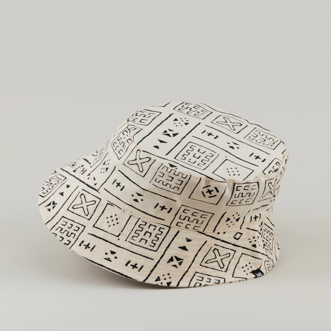 Satin-Lined Printed Bucket Hat – Stylish Protective Headwear | USA Supplier