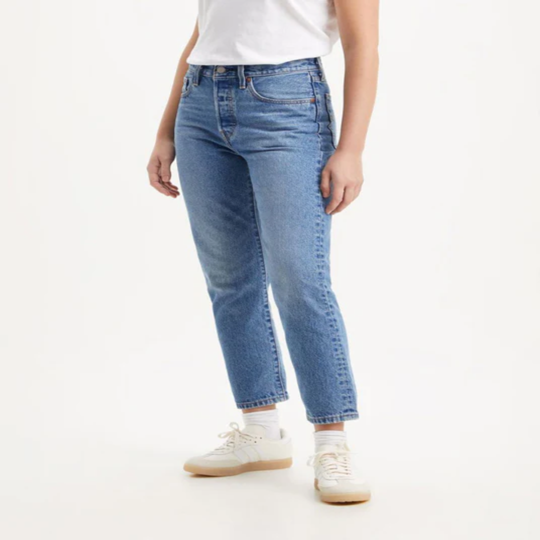 Levi’s 501 Jeans Supplier – Women's Crop Fit Classic Denim | UK
