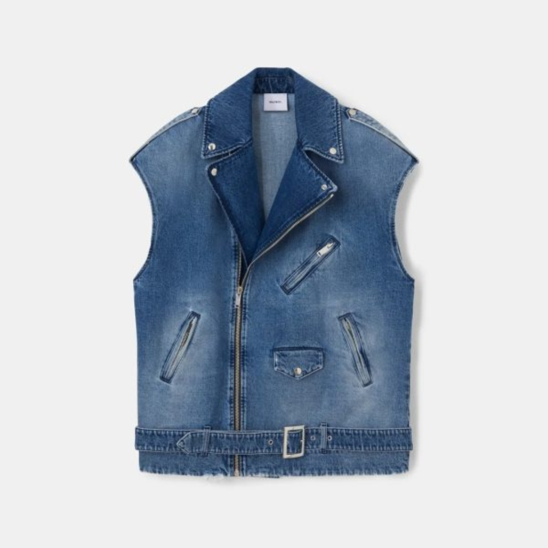 Denim Vest Fashion Wear Supplier Vietnam